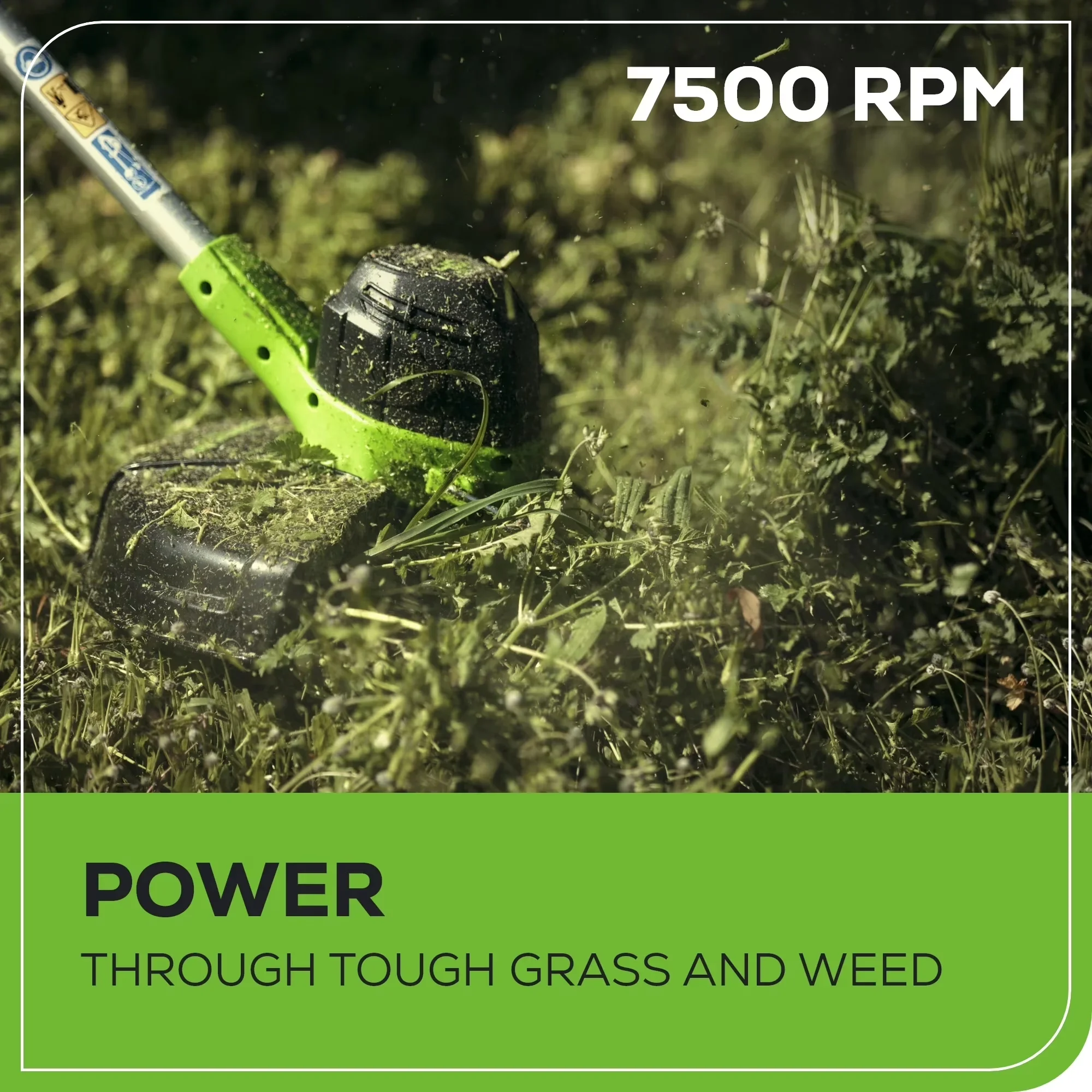 Premium String Trimmer with Battery, 40V, Automatic Line Feed - Sleek Profile Model 101F95