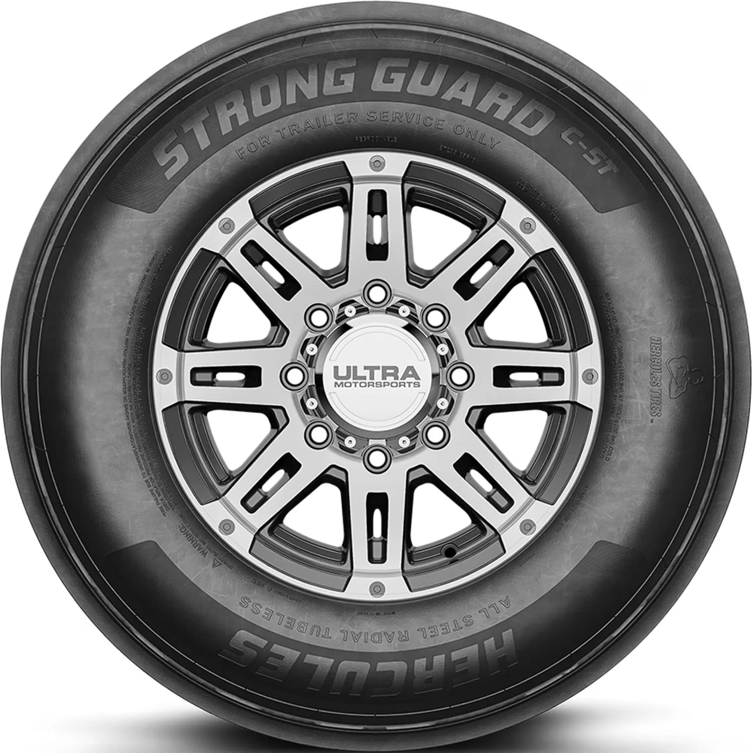 Stylish Trailer Tire with Low Maintenance, Wet Or Dry, Size: 235 85R16 - Model CA5CEA