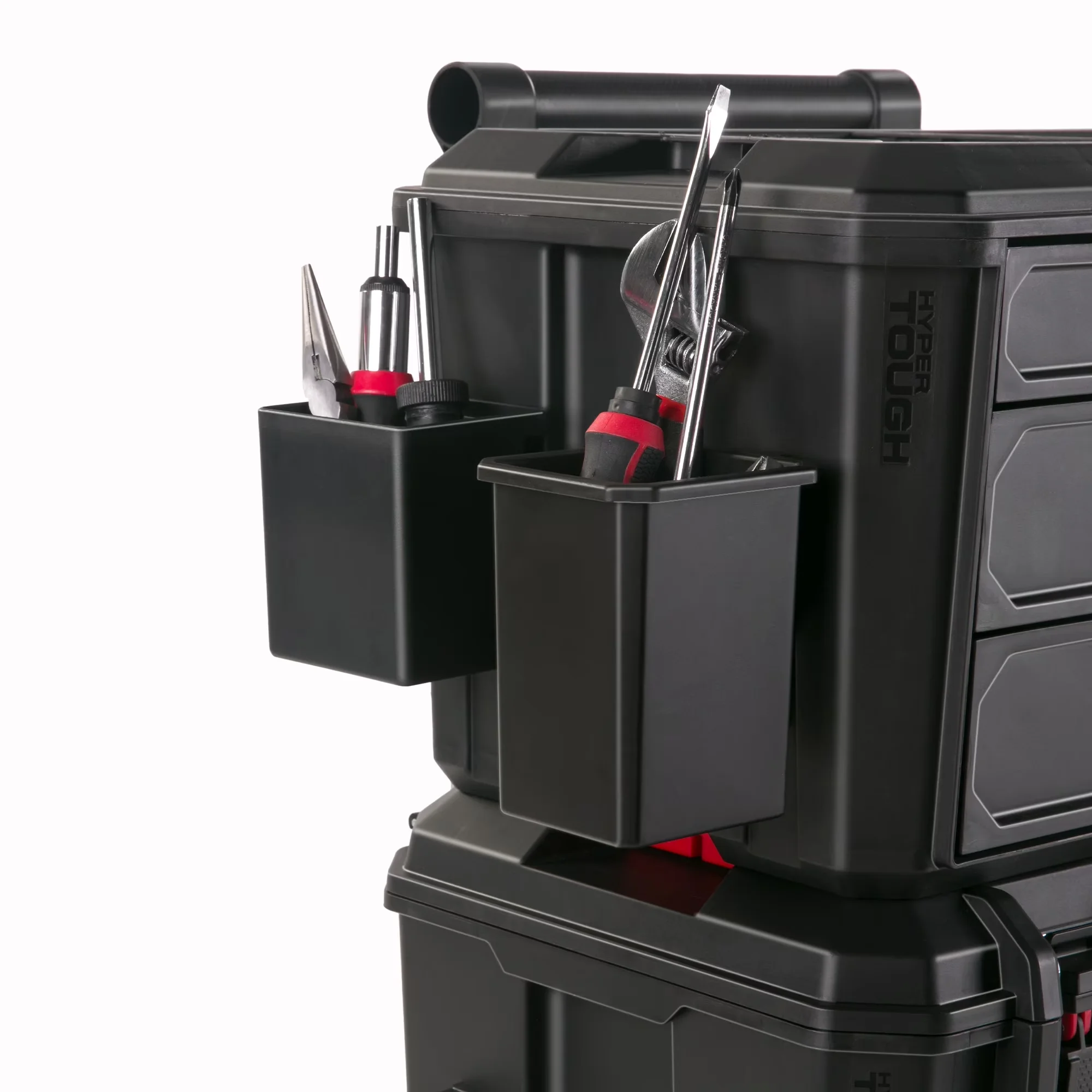 Reliable Toolstorage with Quick Release, Multi-Purpose - Plastic Black for Small Model F8F2F2