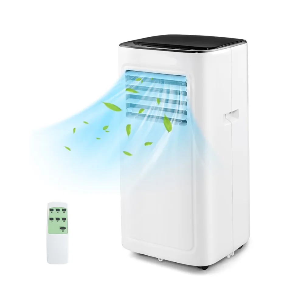 Reliable Air Conditioner with 9000 BTU, Automatic Shut-Off - White for Home Office Model 692363