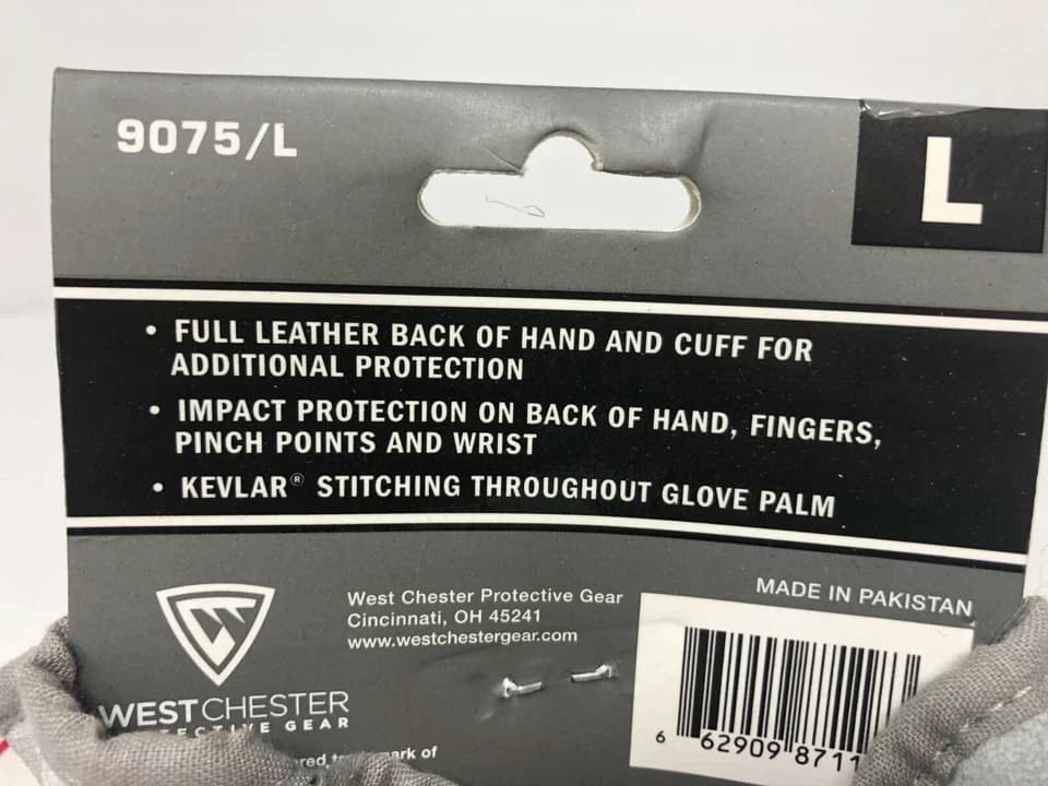 Classic Protective Equipment with Padded Palm & Knuckles, Dorsal & Wrist - Leather Model 3BD734