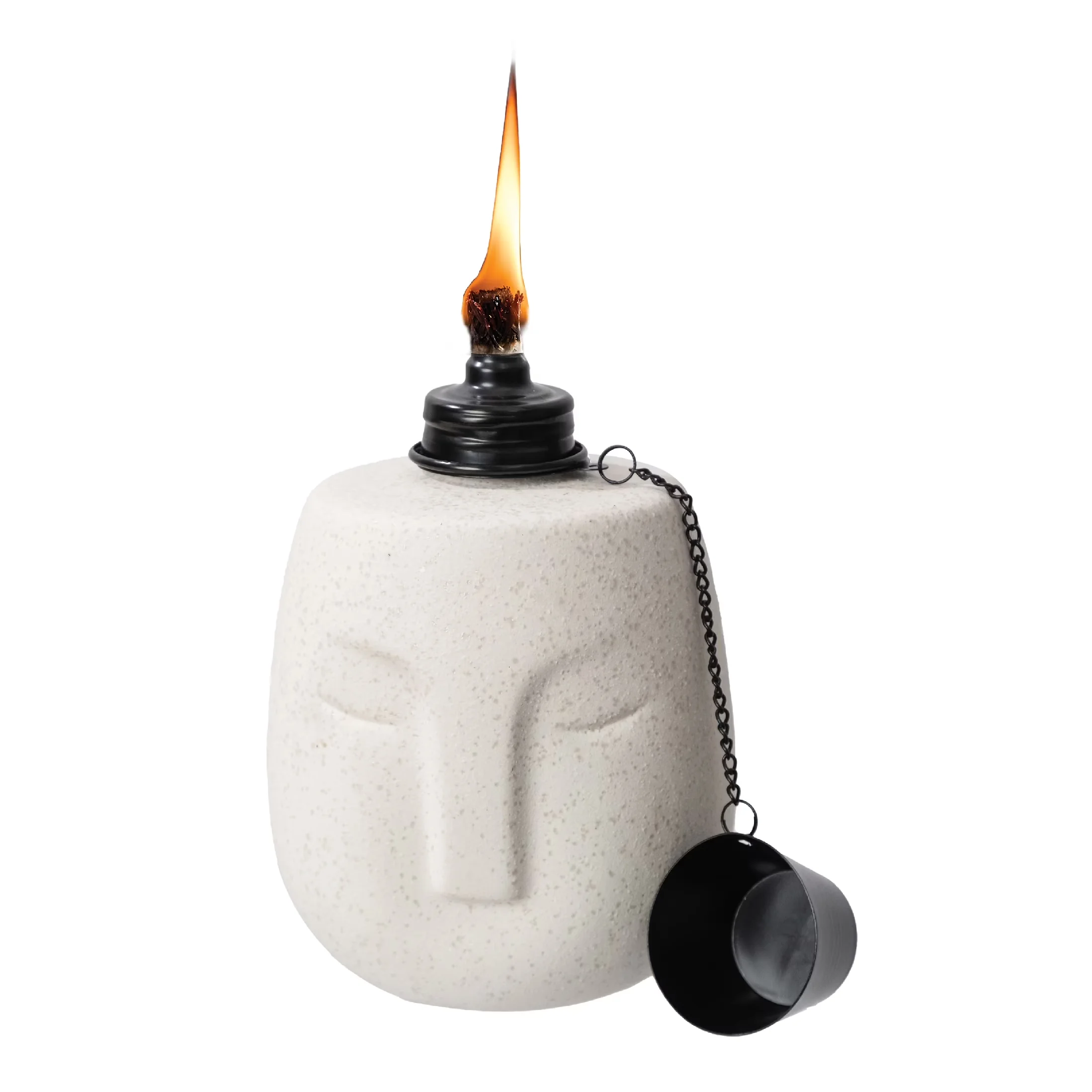 Sleek Outdoor Heating with Stable Ceramic Based, Fiberglass Wicker - Ceramic Model E70BB2