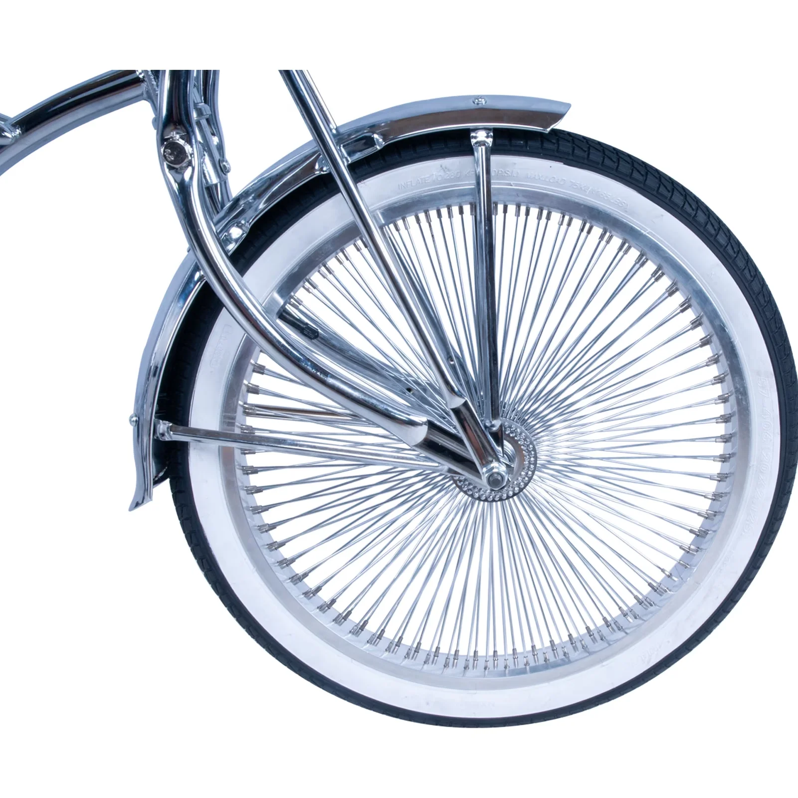 Cruiser Bike Compact with Adjustable Seat Height, Lightweight - Silver Model 65E6B1