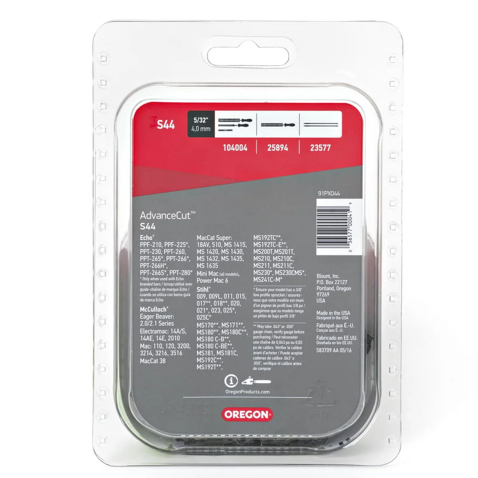 Modern Replacement Parts Accessory with For saw sizes up to 42 cc - AdvanceCut Model CF7F6F