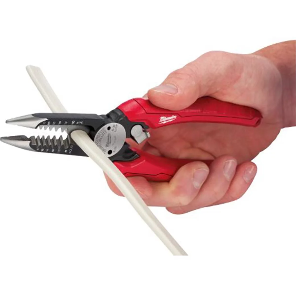 Efficient Pro Tool with Ergonomic Handle, Curved Cutting Blade - Black 7.5 Model 5D27A1