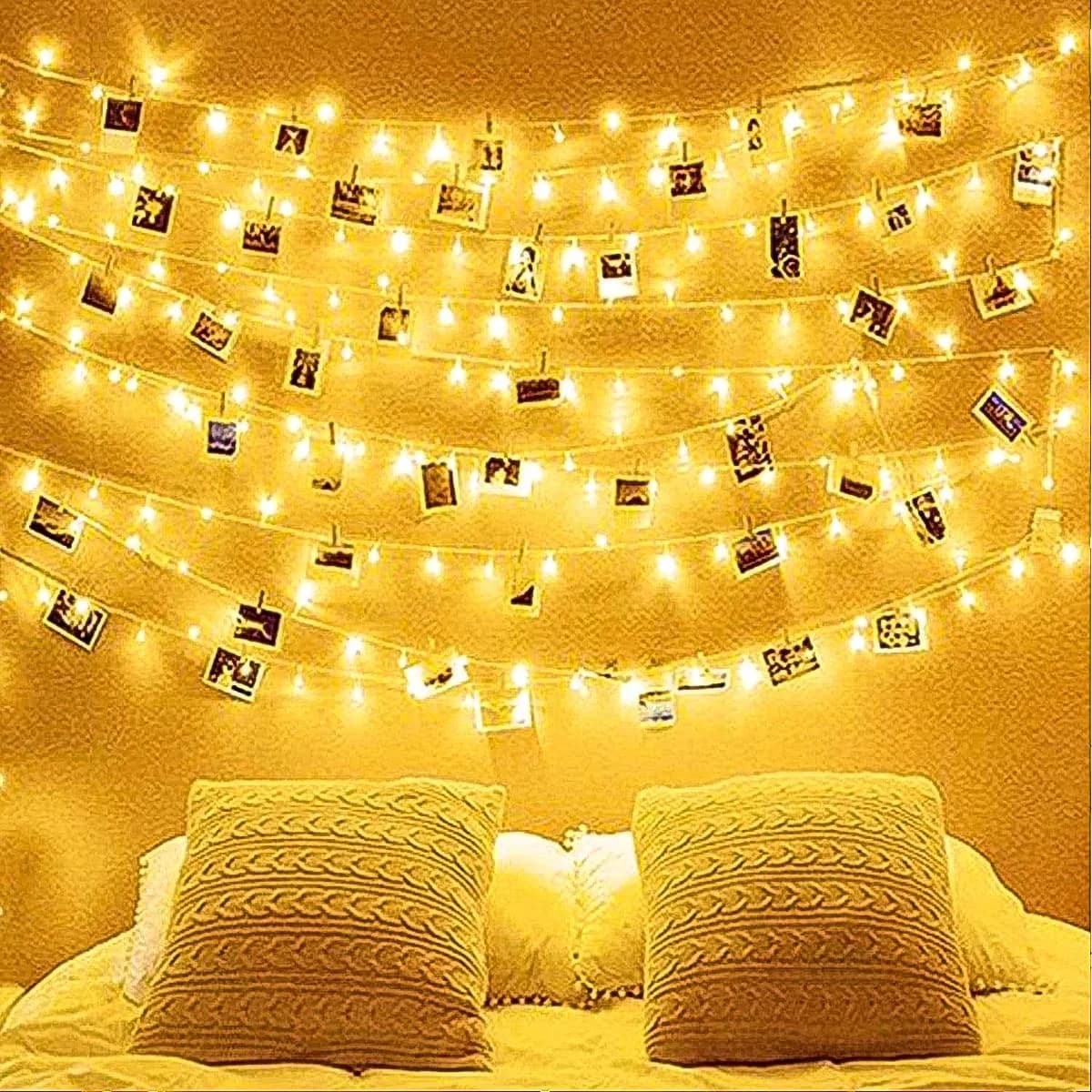 Novelty Light Compact with LED, Waterproof, Christmas String Lights Indoor Outdoor - Model 7B1D1F