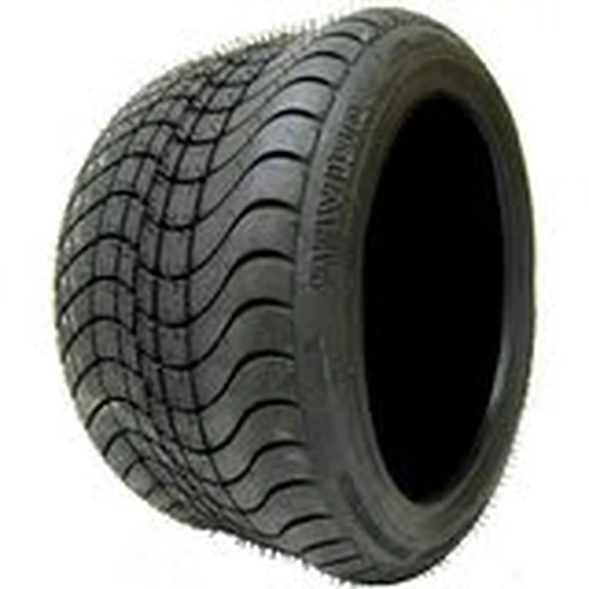 Sleek Golf Cart Tire with Fits Multiple Makes And Models, Sidewall style: Black Sidewall - Model AD5238