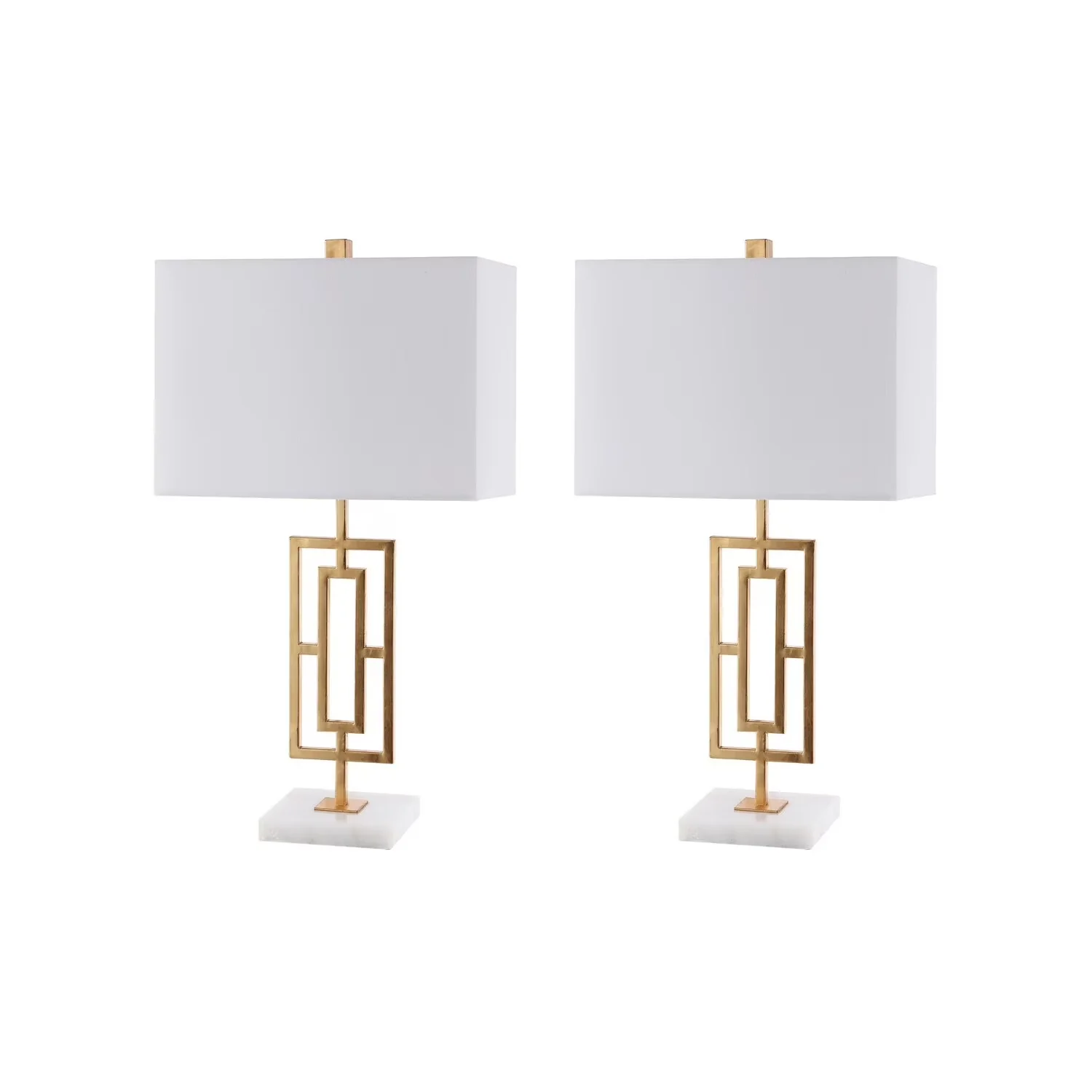 Classic Table Lamp with LED, Dimmable, Adjustable Head - Iron Gold Yara Model 57403F