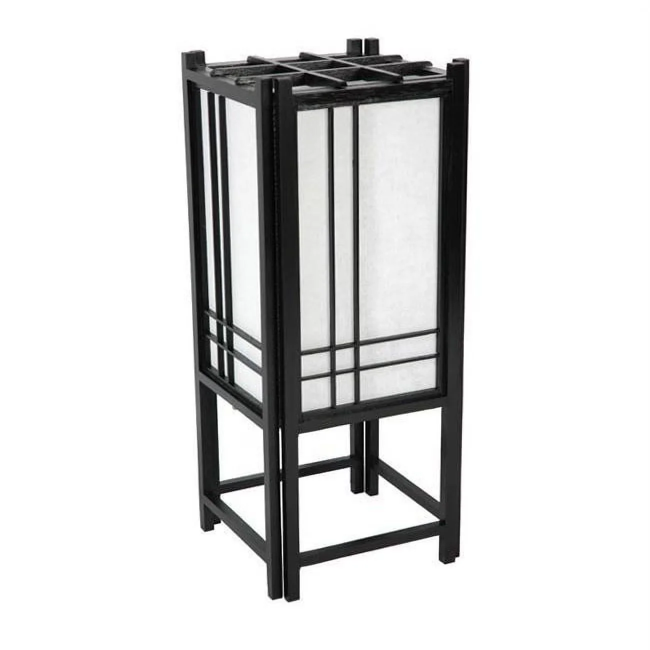Table Lamp Classic with Incandescent, Accent Lamps - Spruce Wood Black Model 9B5639
