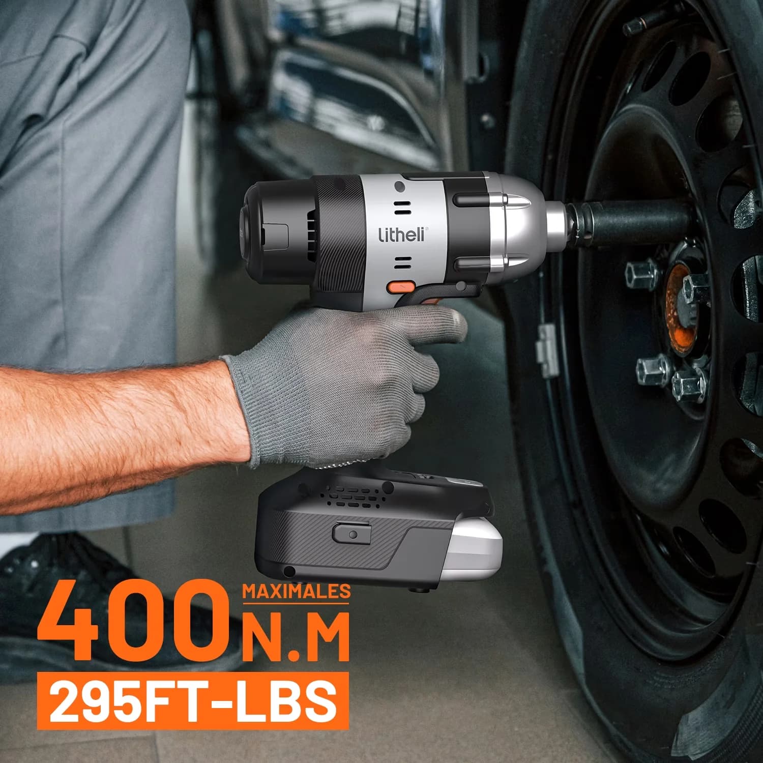 Compact Air Tools Compressor with Battery, LED, 20V for General Purpose - Model 394726