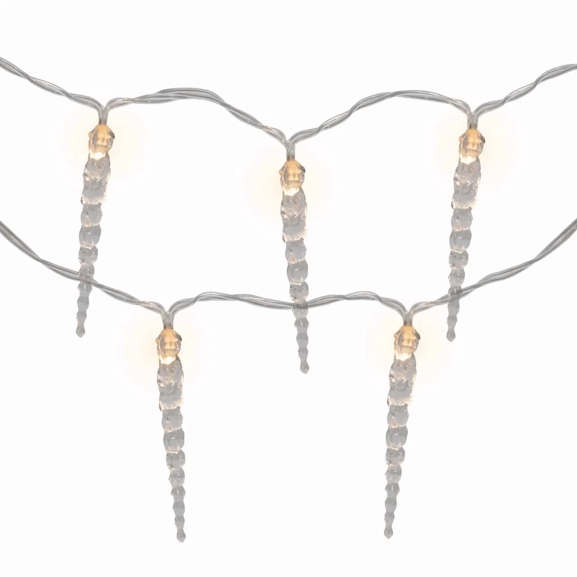 Led Lighting Efficient with LED, 4.5' Clear Wire, Warm White - Clear, White, Multicolor Model B04263
