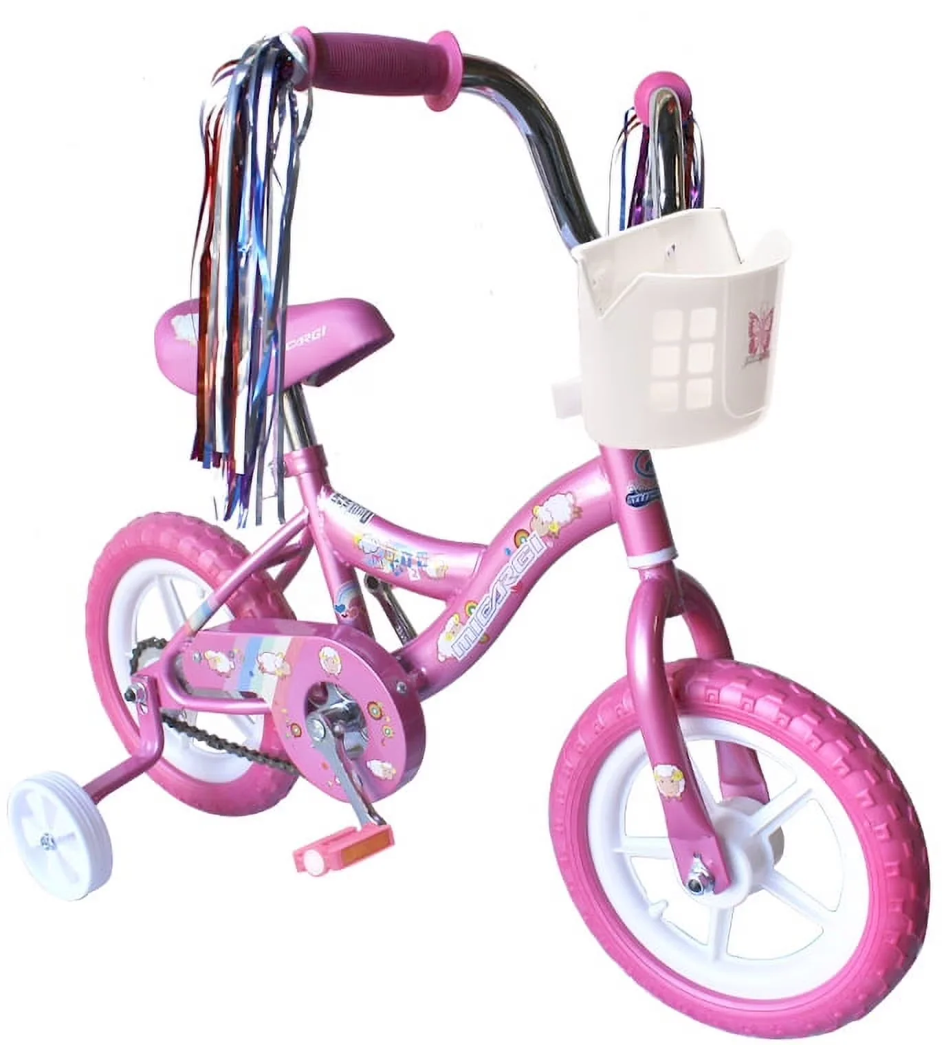 Kids Bike Reliable with Adjustable Seat Height, Vibrant 5 colors delight - Pink for Indoor Model BF1CC7