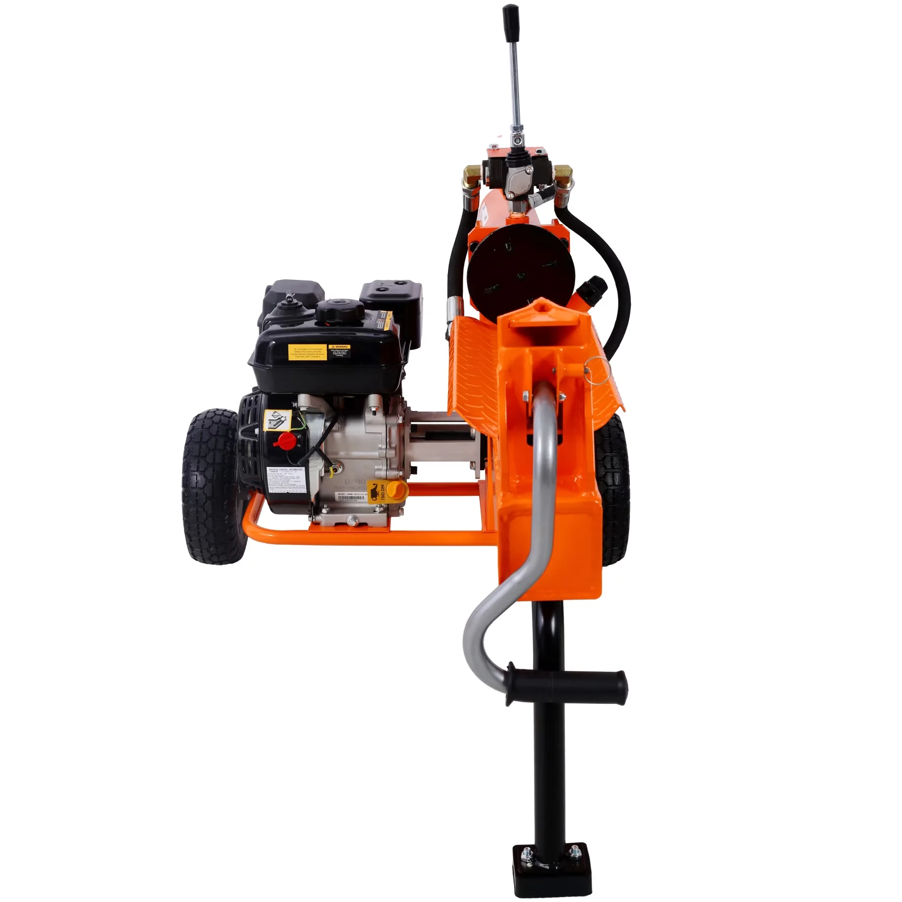 Logsplitter Innovative with Wheeled, Assembled Length (in.):48.60 - Orange Model 6AA68C