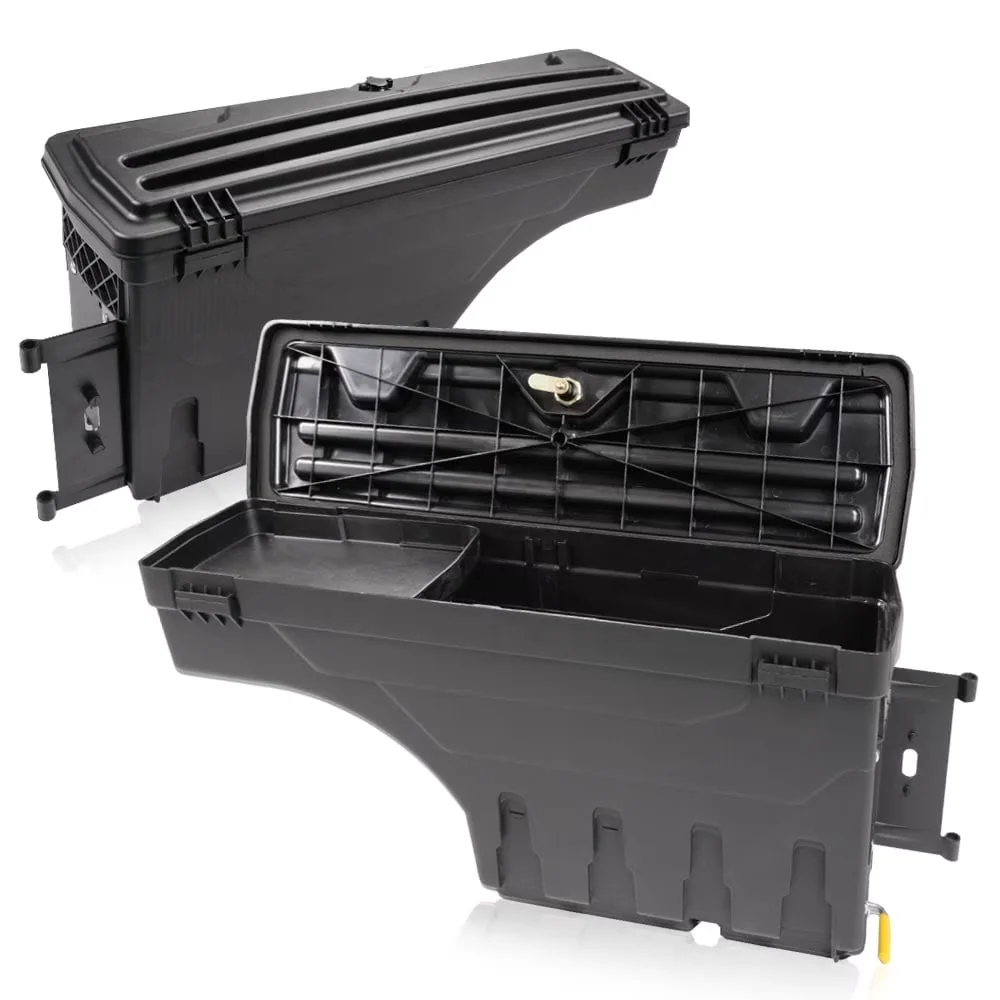 Sleek Toolstorage with Portable, Storage - Black High Quality Materials Model E993F7