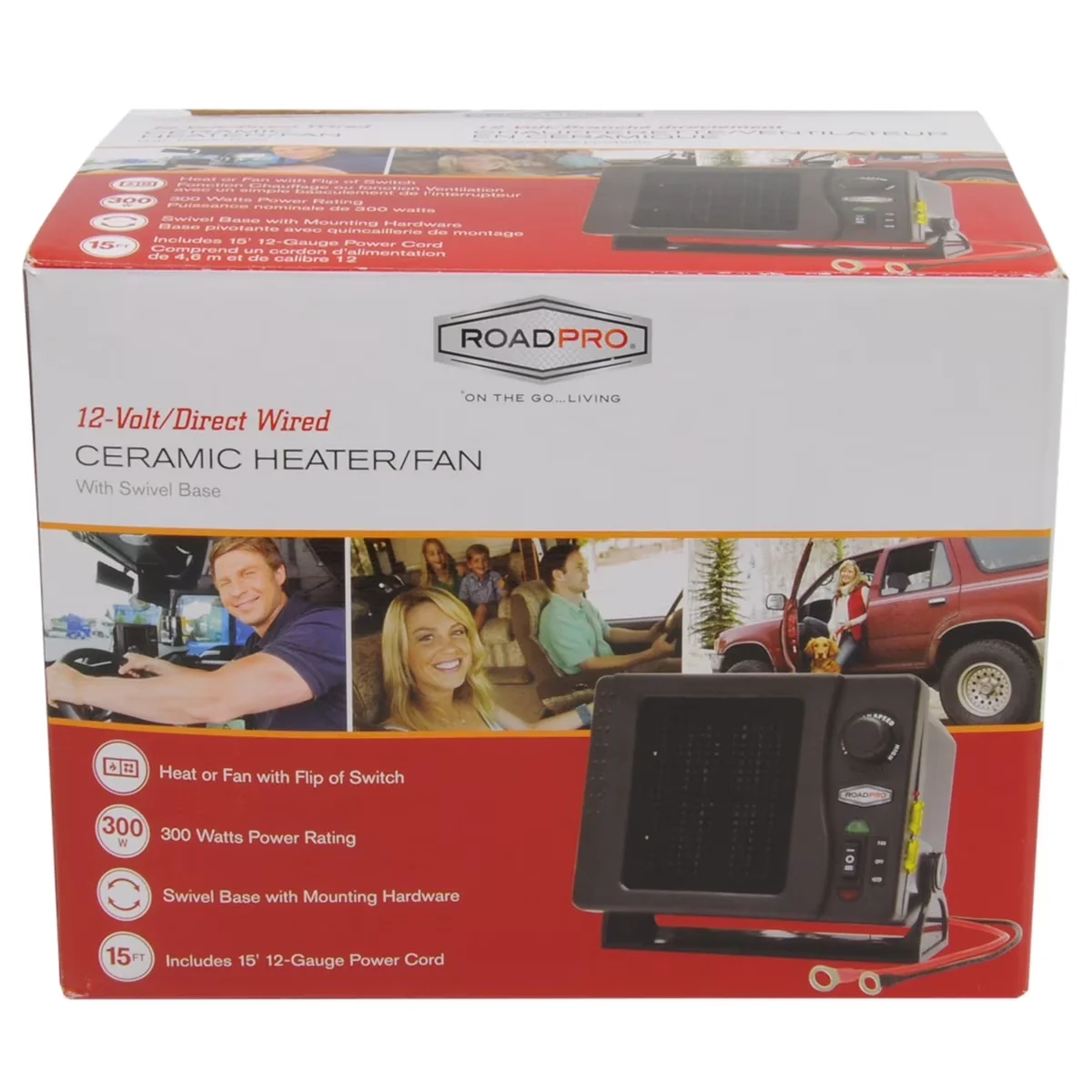 Premium Portable And Electric Space Heater with Adjustable, Comes with all installation hardware - Ceramic Model FF2A3D