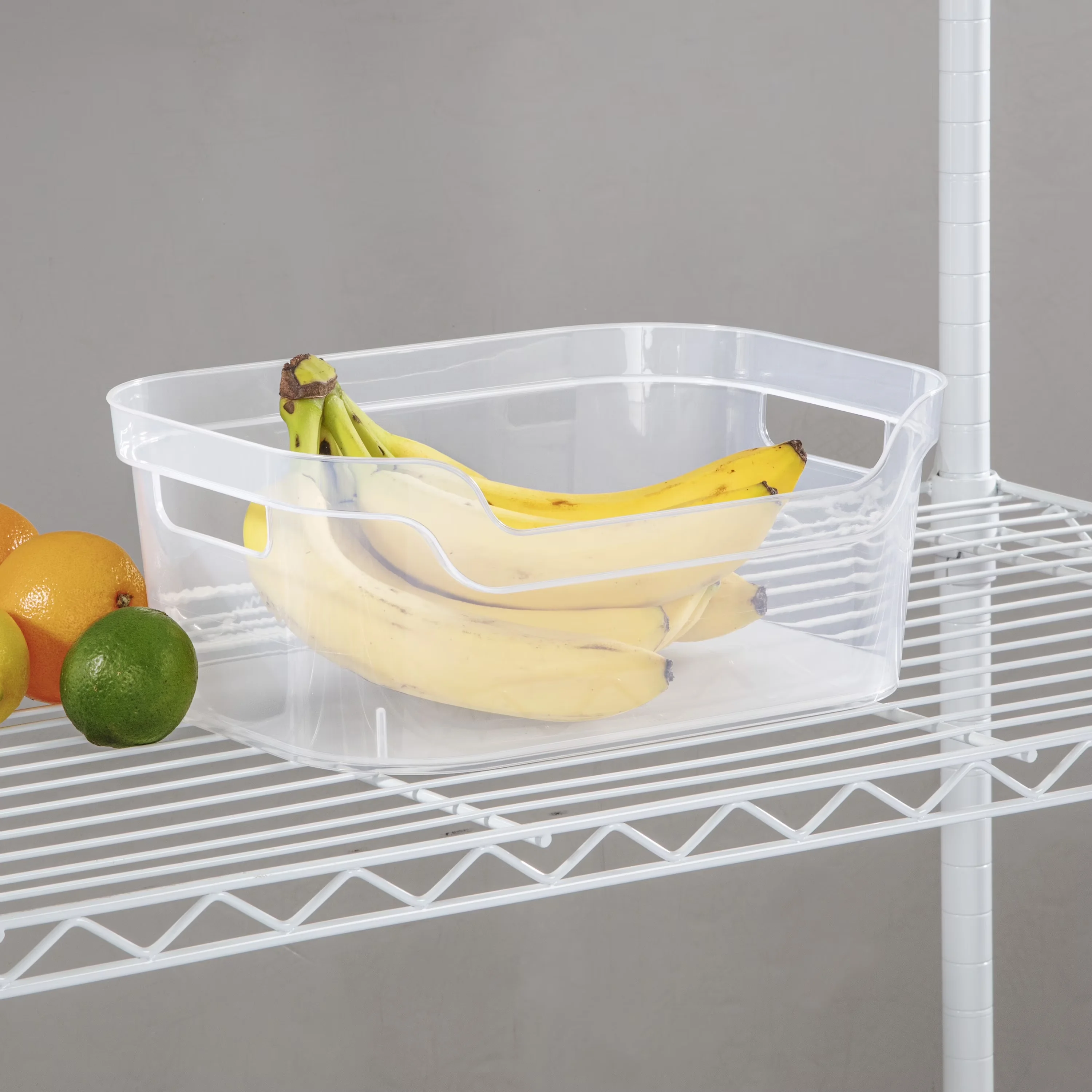 Garage Storage Supply Compact with Carrying Handles, Single unit option - Plastic Clear Model 9C0D60