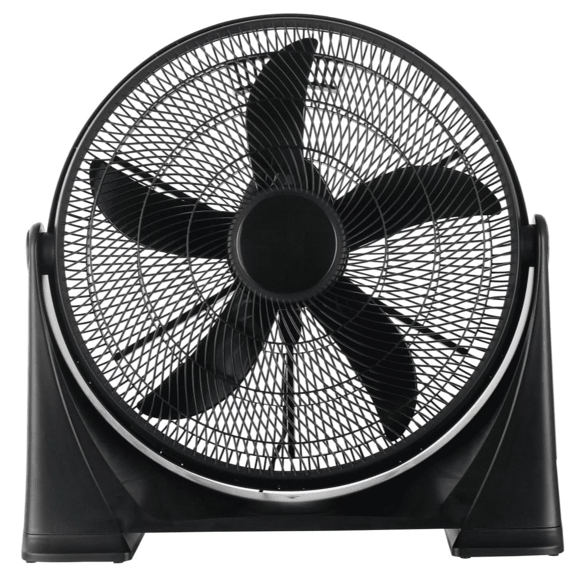 Durable Fans In Cooling with Tilt Mechanism, 3-Speed Settings - Polypropylene Black Model D9E494