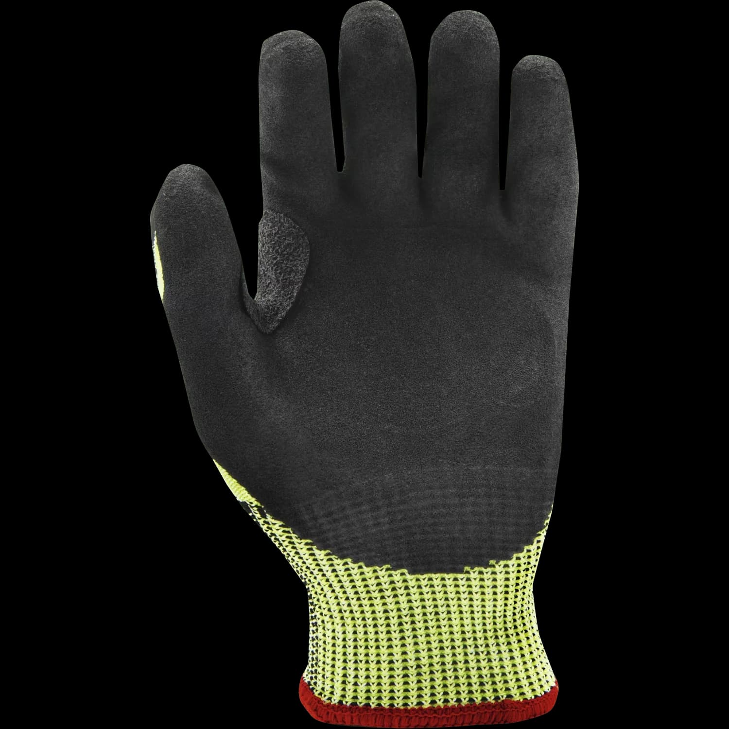 Sleek Protective Equipment with Impact-Resistant - Black Nitrile, Polyethylene Model 15D141