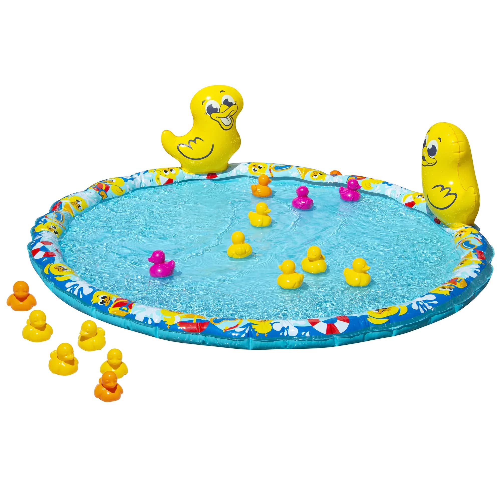 Stylish Inflatable Pool - Plastic 48 in for Multiple Applications Model AB17F0