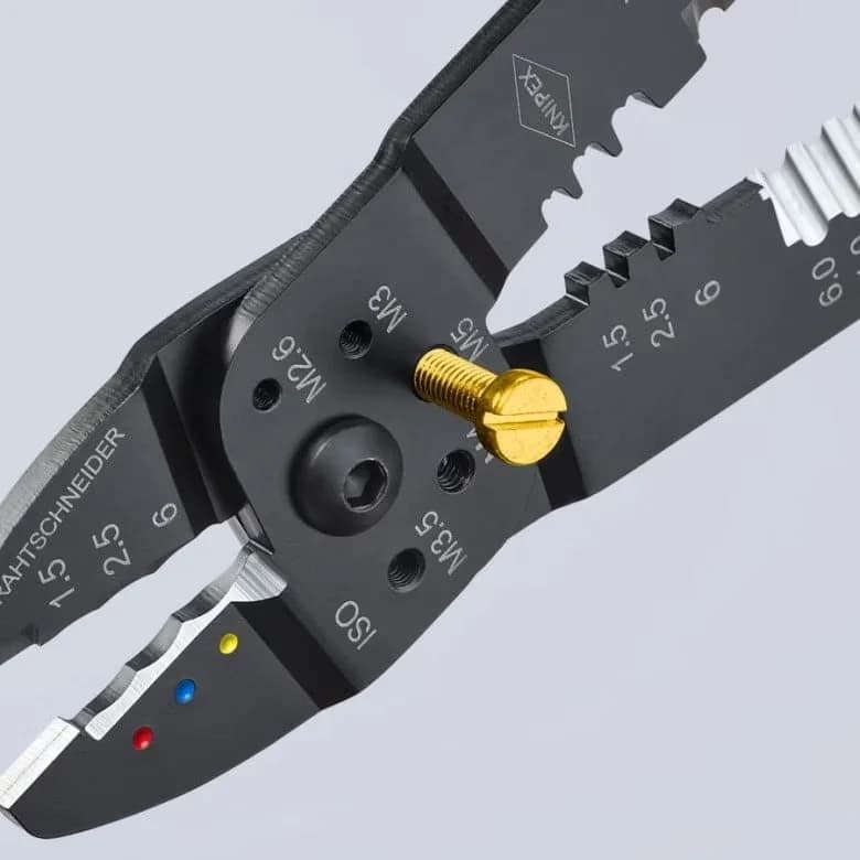 Quality Pro Tool with Comfort Grip, 9.5 in Multi-Component Grip, Crimping Pliers 97 22 240 - Multicolor One Size Model DDA533