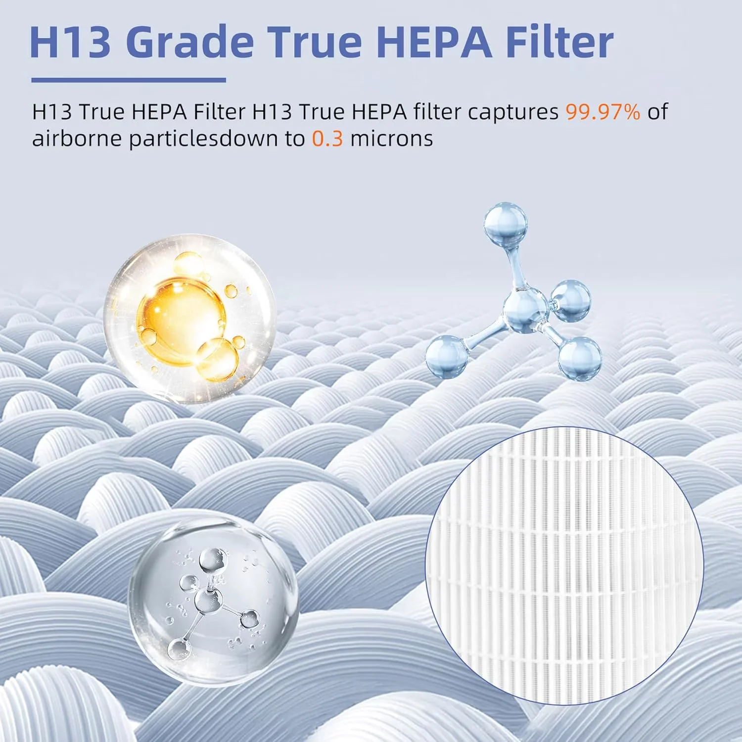 Sleek Air Purifier with Electrostatic, Activated Carbon Filter, True HEPA - Non-Woven Fabric, Activated Carbon Model 7702E4
