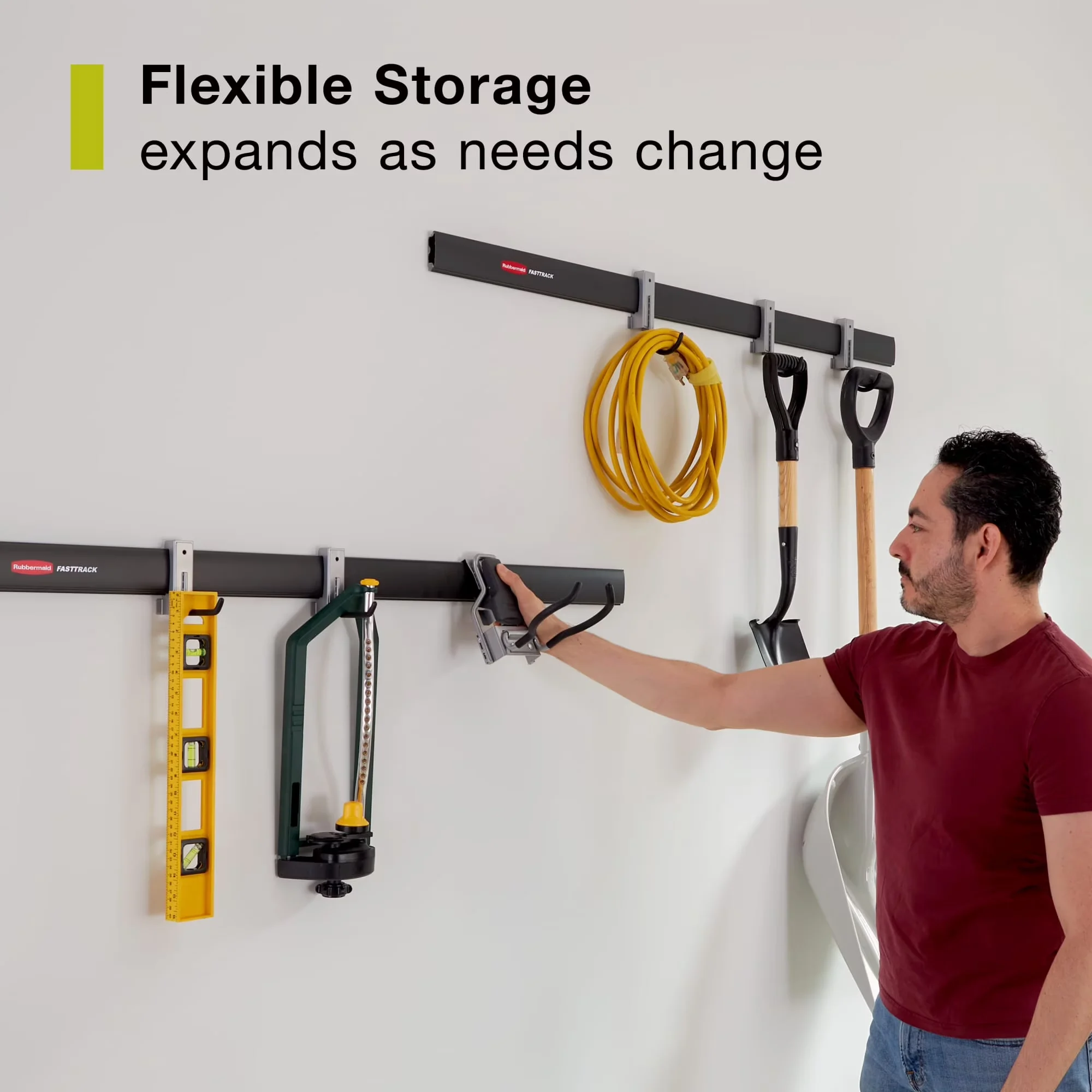 Garage Storage Supply Versatile with Foldable, Traditional - Steel Black Model 6C0E2D