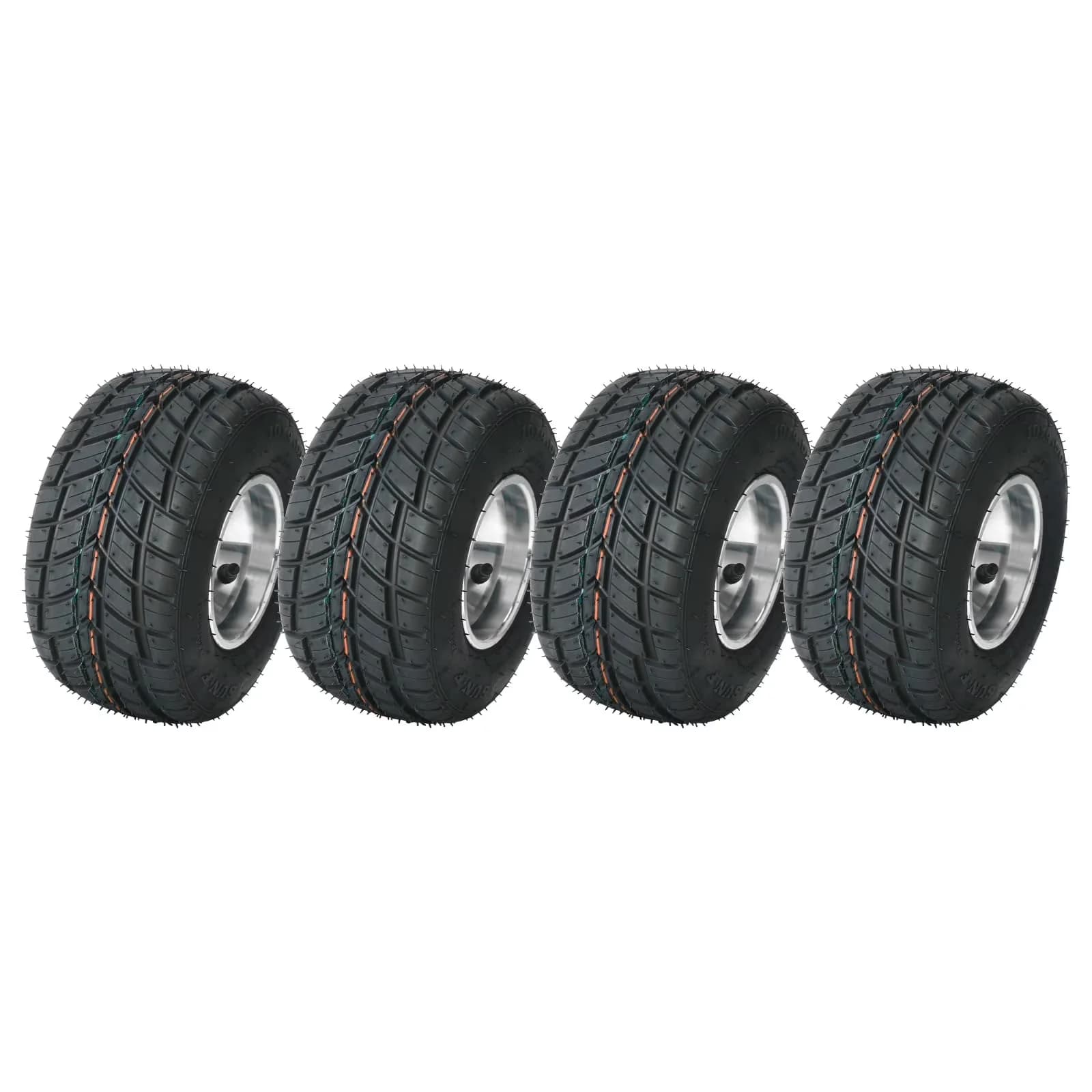 Professional Golf Cart Tire with Durable Construction, High Performace Go Kart and Rim - Model 28FC3C
