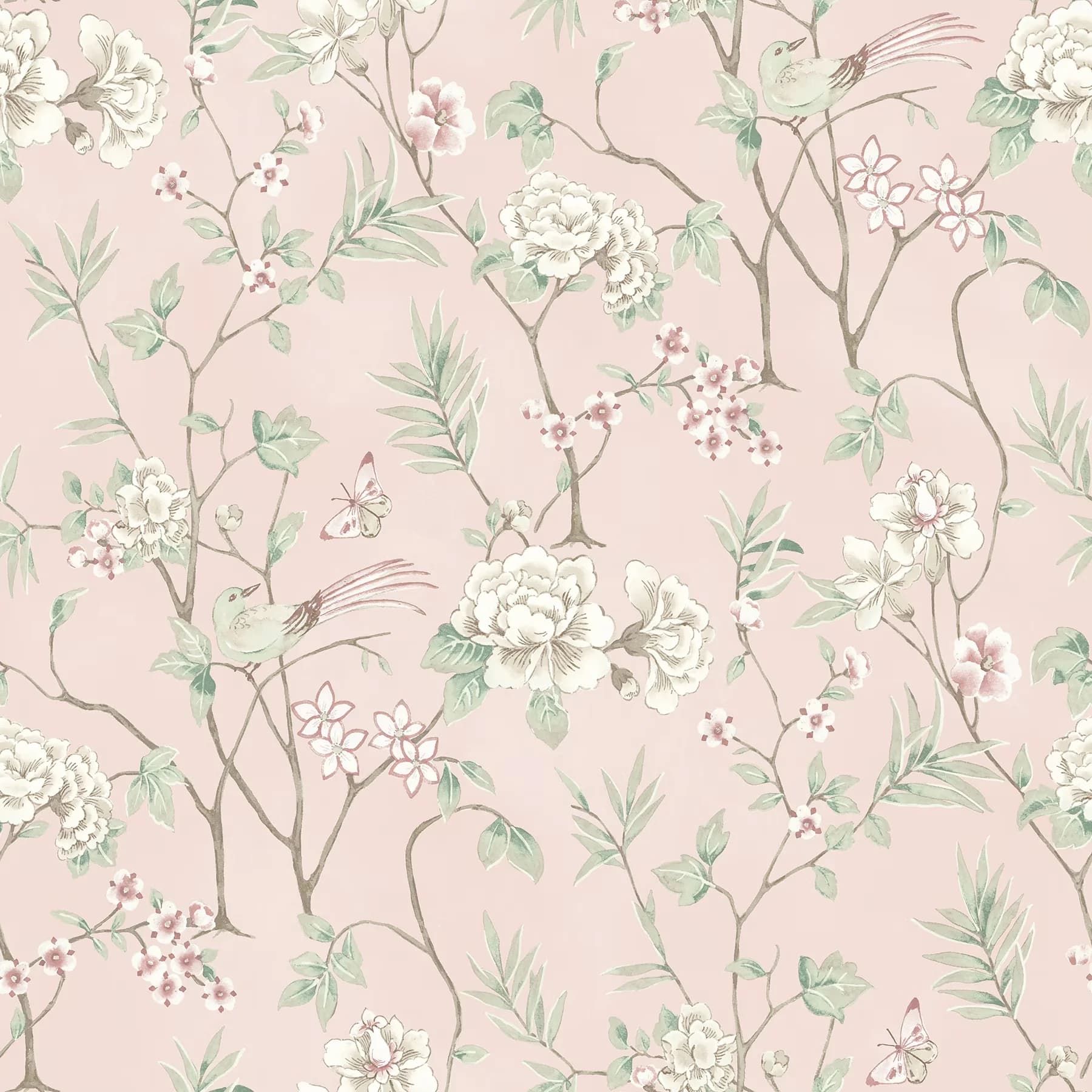 Wallpaper Professional with Adjustable, Easily repositionable while installing - Vinyl Pink Model A88838