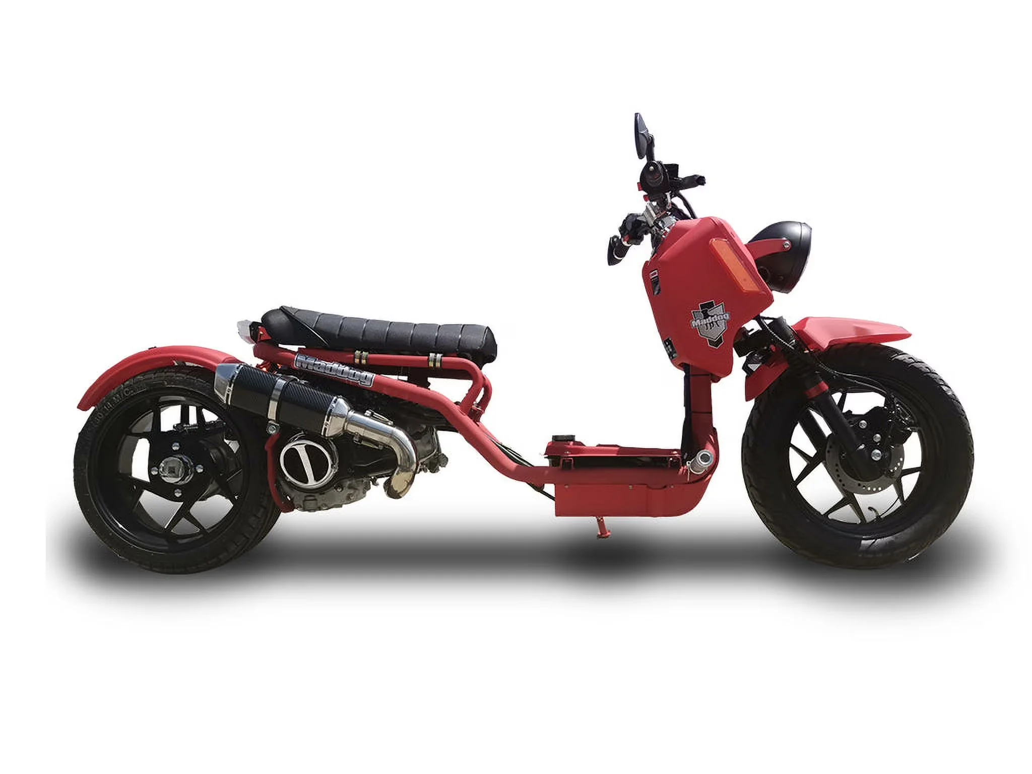 Scooter Efficient with Headlights, Ice Bear Maddog Gen V 150cc, Automatic CVT - Blue Model 0C6681