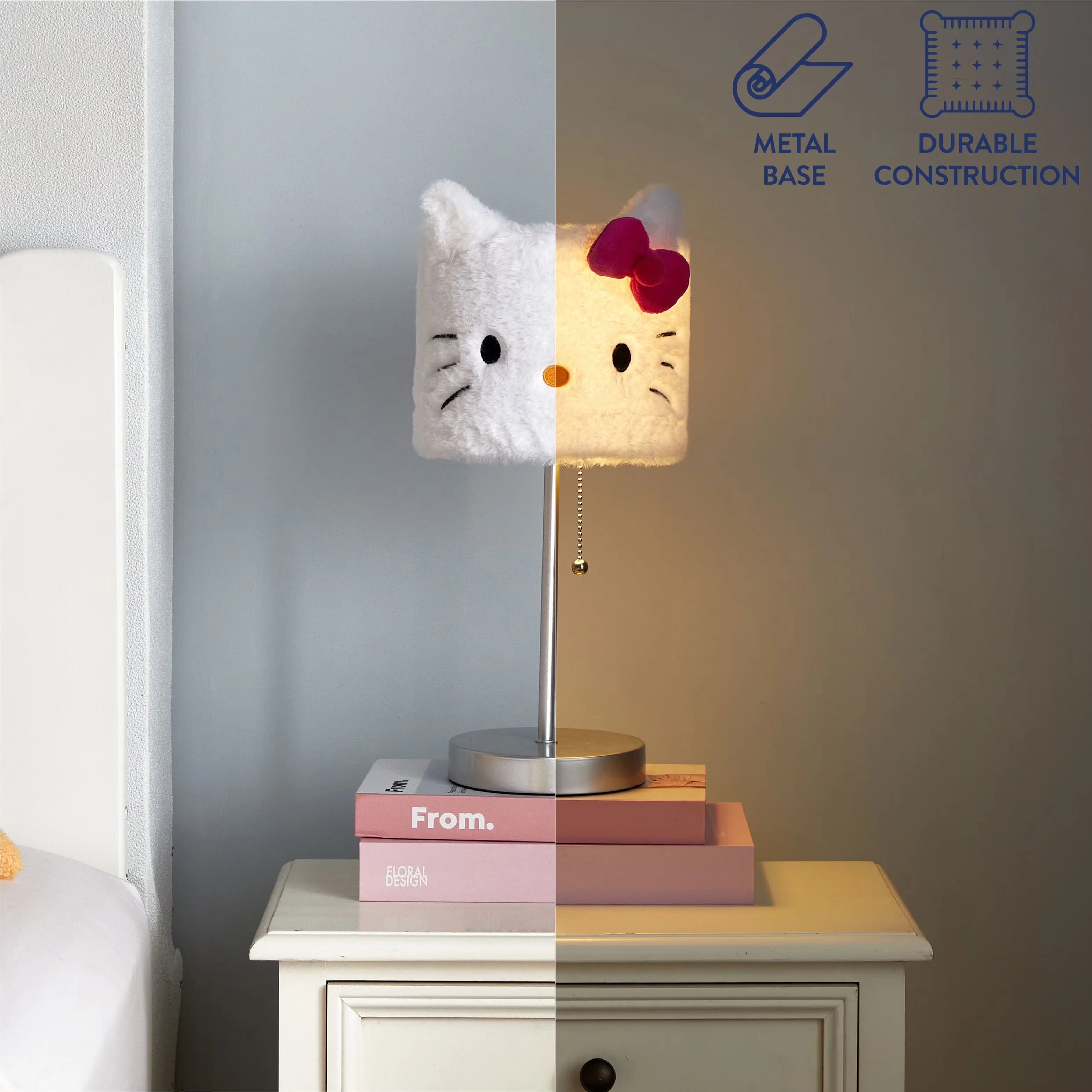 Professional Mattresses Accessory with LED, Compact - Plush 15" x 7" for Rooms Model F2BD57