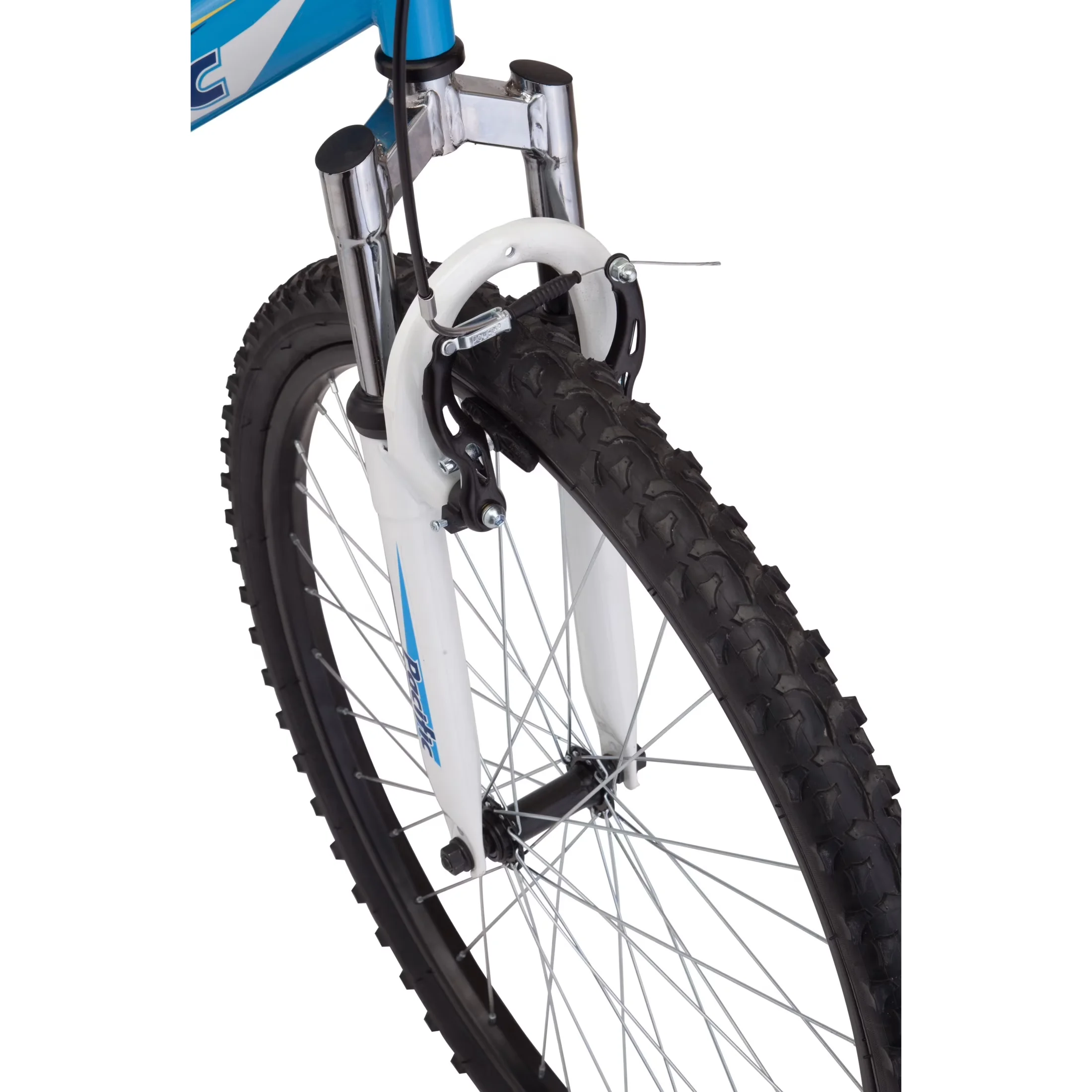 Stylish Mountain Bike with Adjustable Seat Height, 26-Inch Wheel - Blue Model E41F62