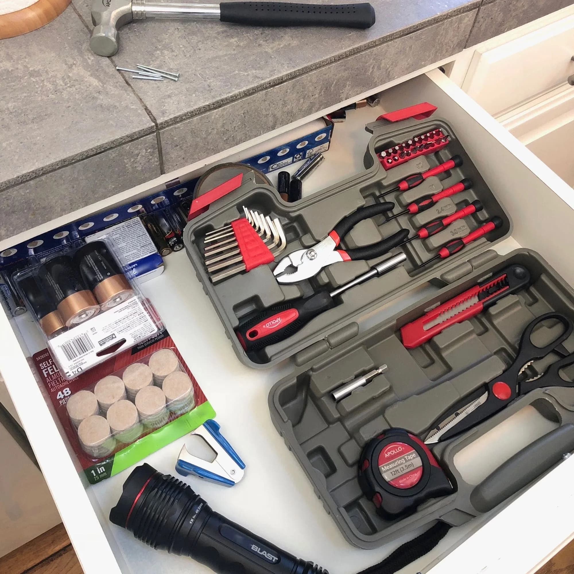 Essential Hand Tool Set with Compact, 39 Piece General - Orange DT9706 Model 1C9C3B