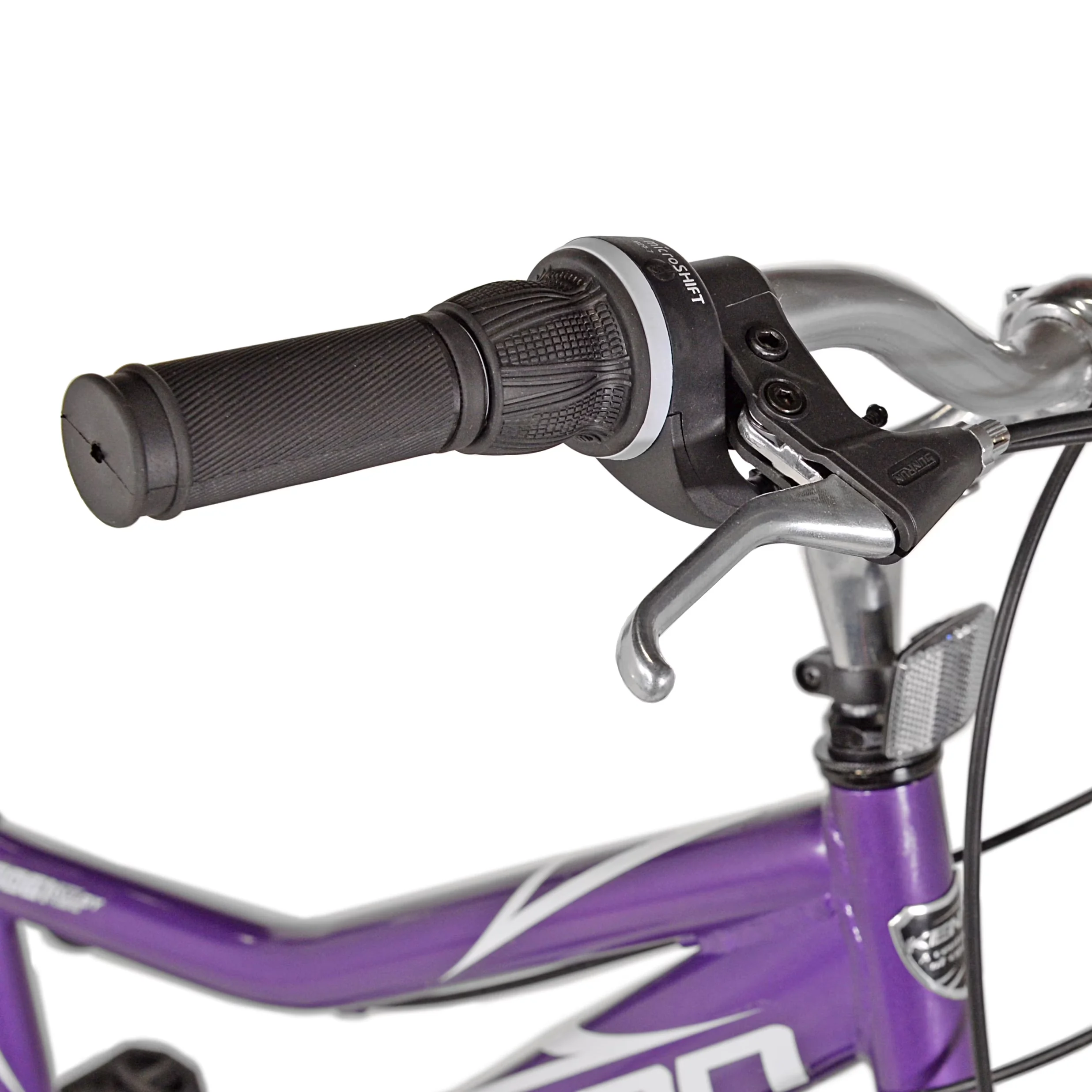 Innovative Cruiser Bike with Adjustable Seat, Adults 14+, 26" Wheels - Purple Model 1DA18A