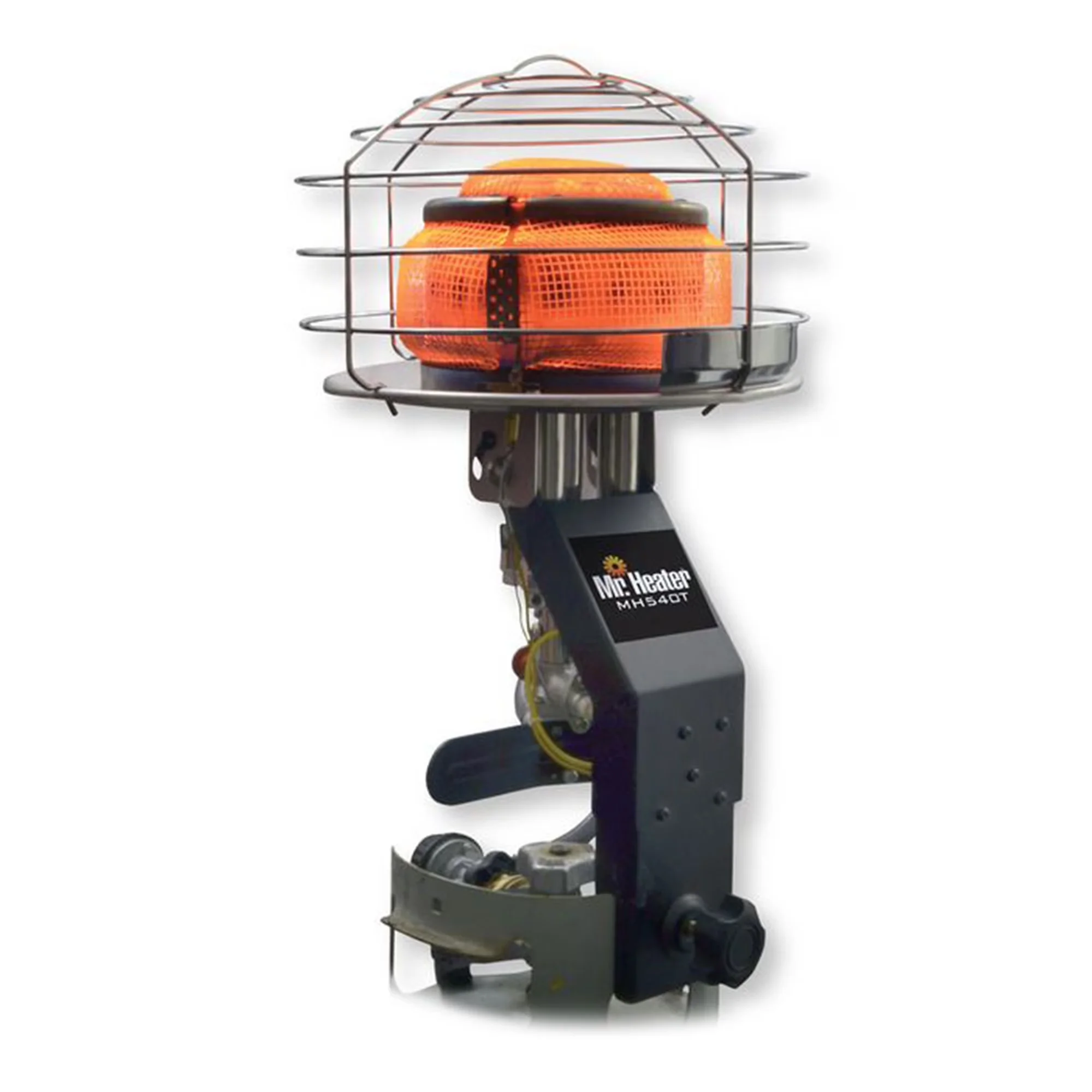 Efficient Portable And Electric Space Heater with 45000 BTU, Adjustable, Features a push button TE valve - Model C7BC1F