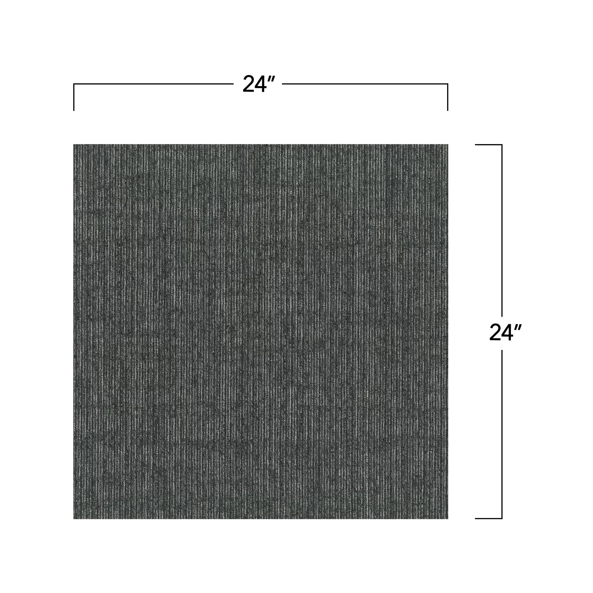 Reliable Grey Vinyl Flooring Vinyl Plank Flooring with Basics 24" x 24" Carpet Tile - Black 24" x 24" (W*L) Model A76D42
