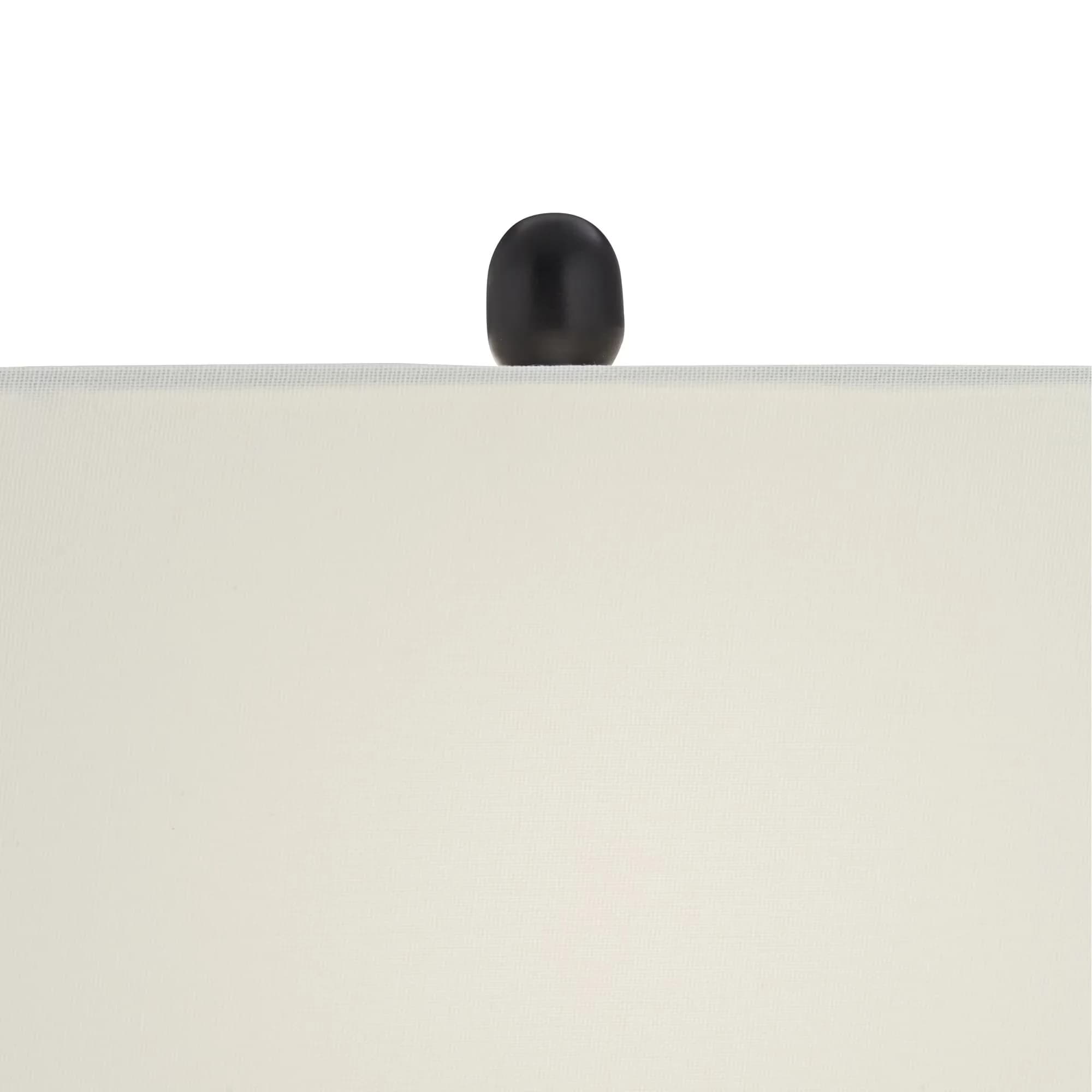Innovative Lamp Set with Modern, Roxie Modern Table Lamps of 2 - Metal Black Model 6EA340