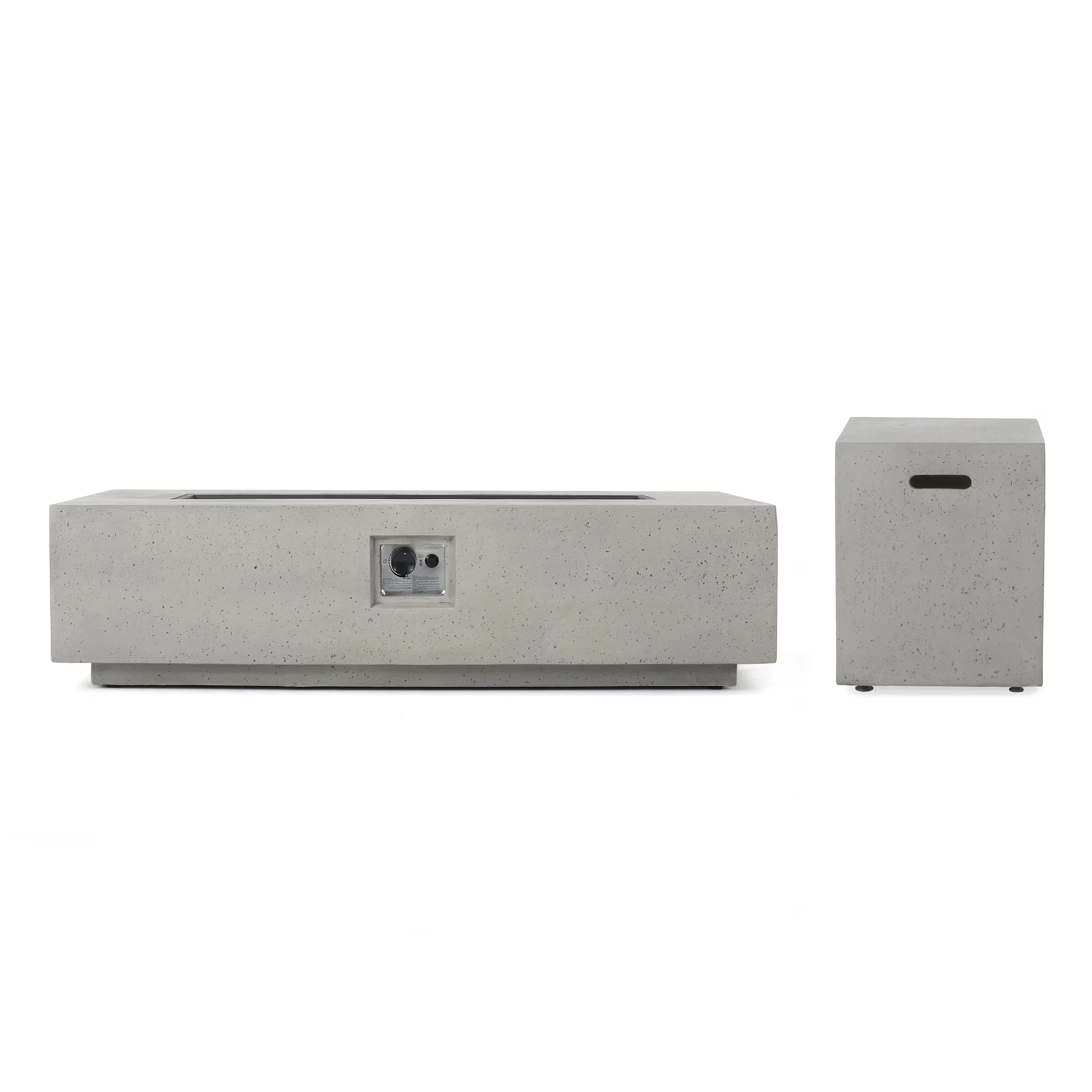 Compact Outdoor Heating with 50000 BTU, Rust Resistant - Magnesium Oxide Gray Model 8D0028