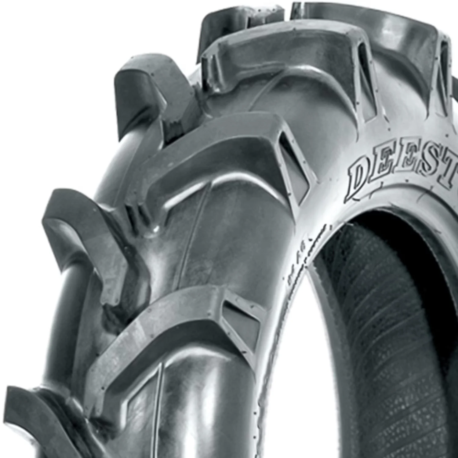 Compact Farm And Tractor Tire with Low Maintenance, All-Weather, Wet Or Dry - Black Model 8A662D