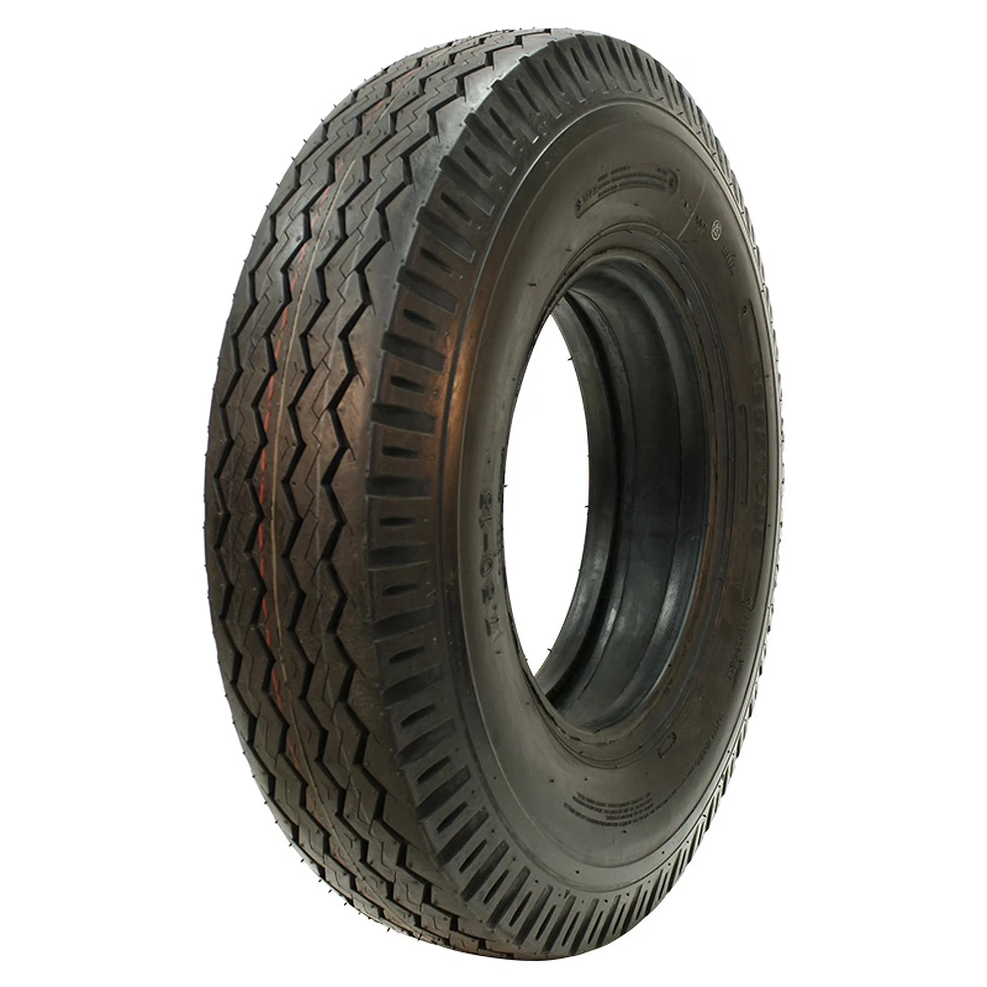 Premium Trailer Tire with Low Maintenance, Wet Or Dry, D902 7.5-15 122/117L F - Model BA68EB