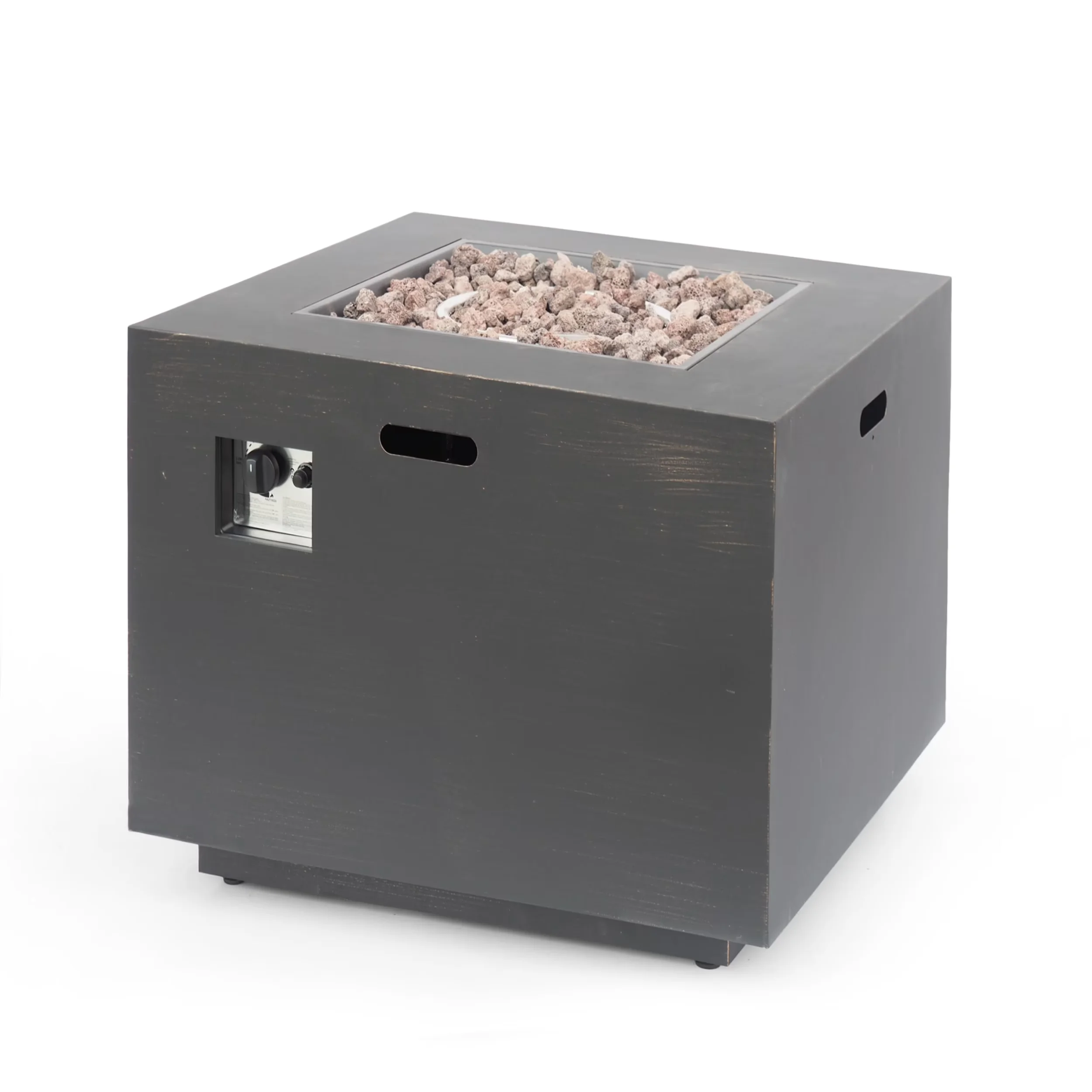 Outdoor Heating Innovative with 50000 BTU, Portable, No Assembly Required - Brushed Brown Iron Model D23CE5