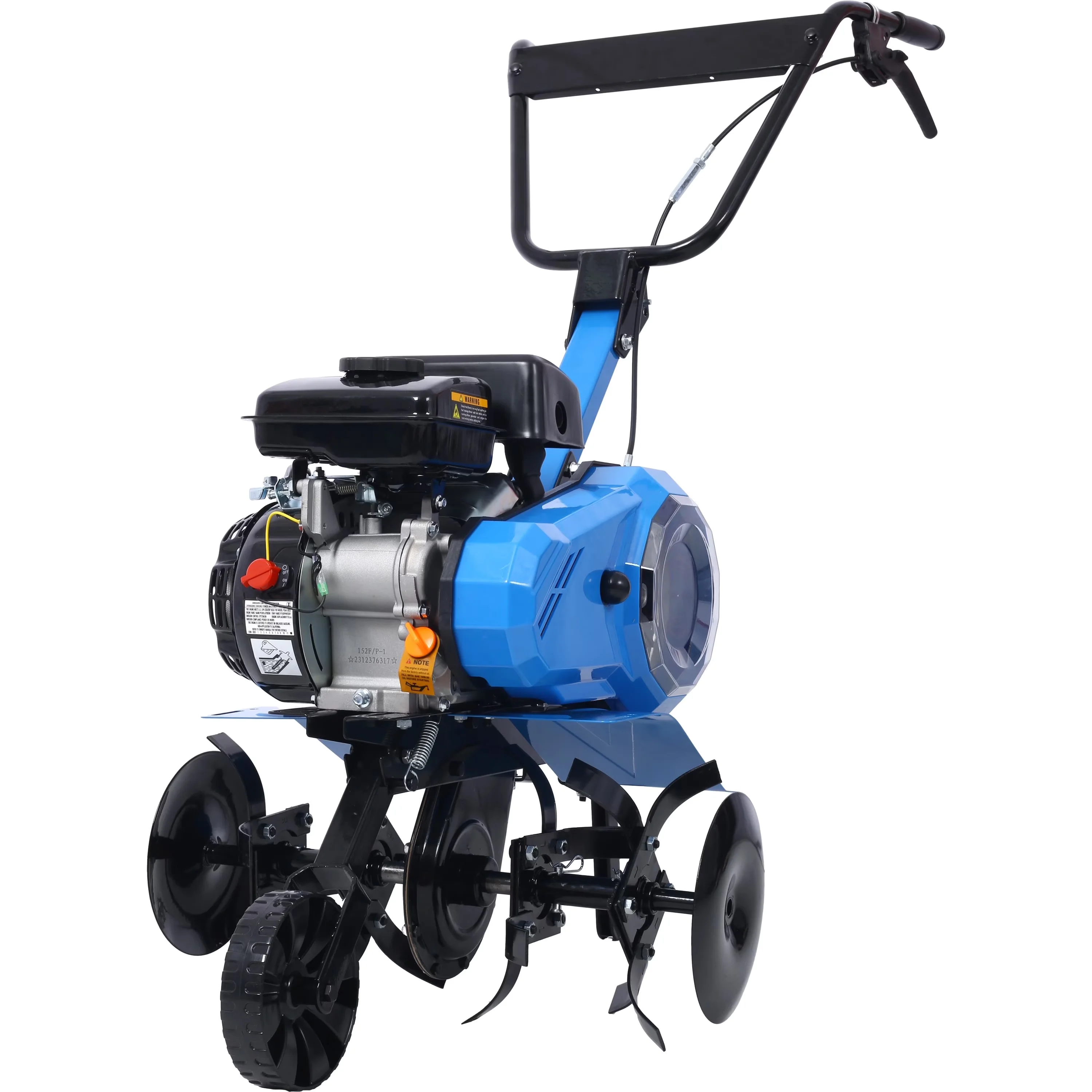 Versatile Trillers Cultivator with Seizeen Gas Powered Garden Tiller and, 3.0HP 4-Stroke Rototiller for Garden - Model 4A7749