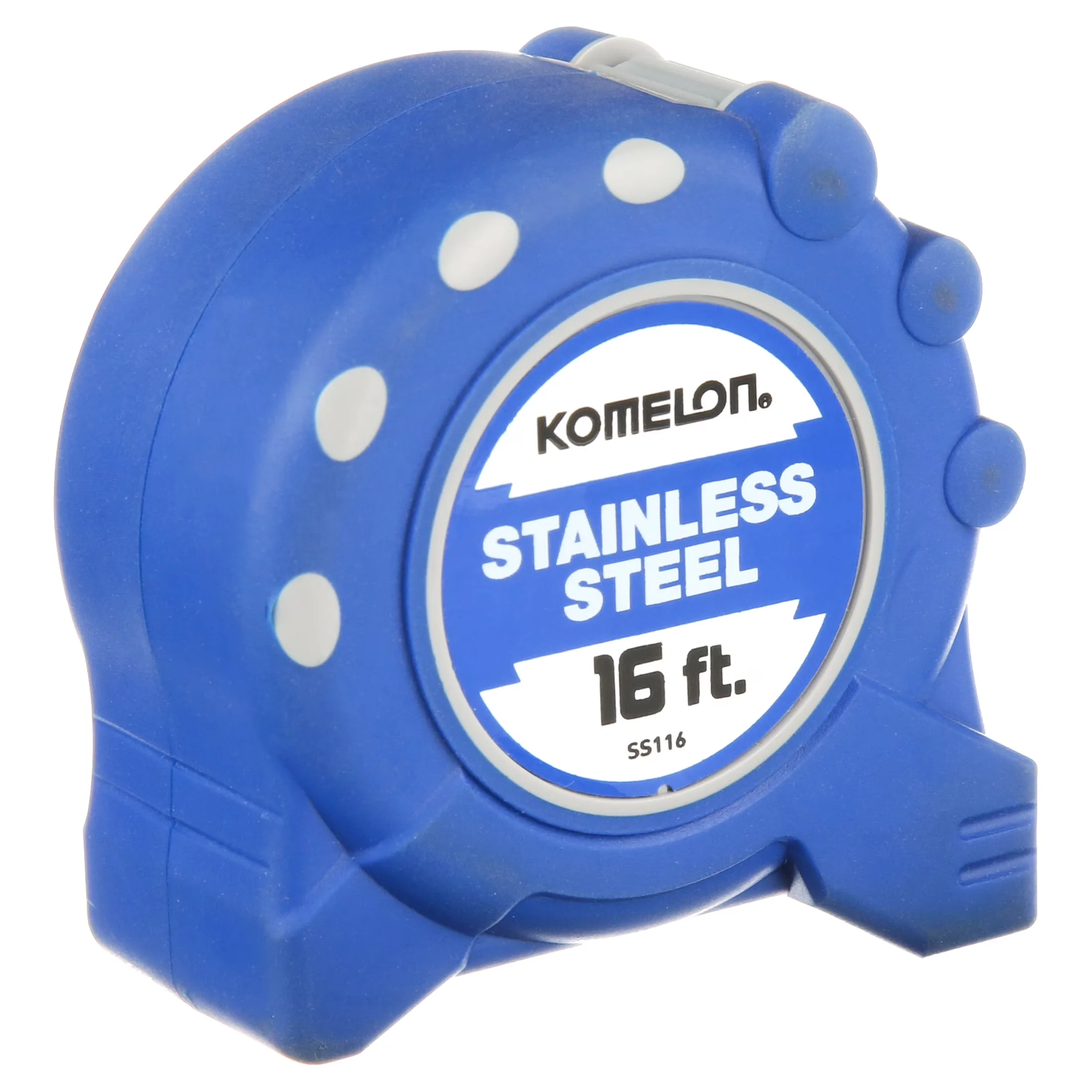 Compact Measuring Layout with Durable, 16ft Stainless Steel Tape Measure - Stainless Steel Multicolor Model 0FB859