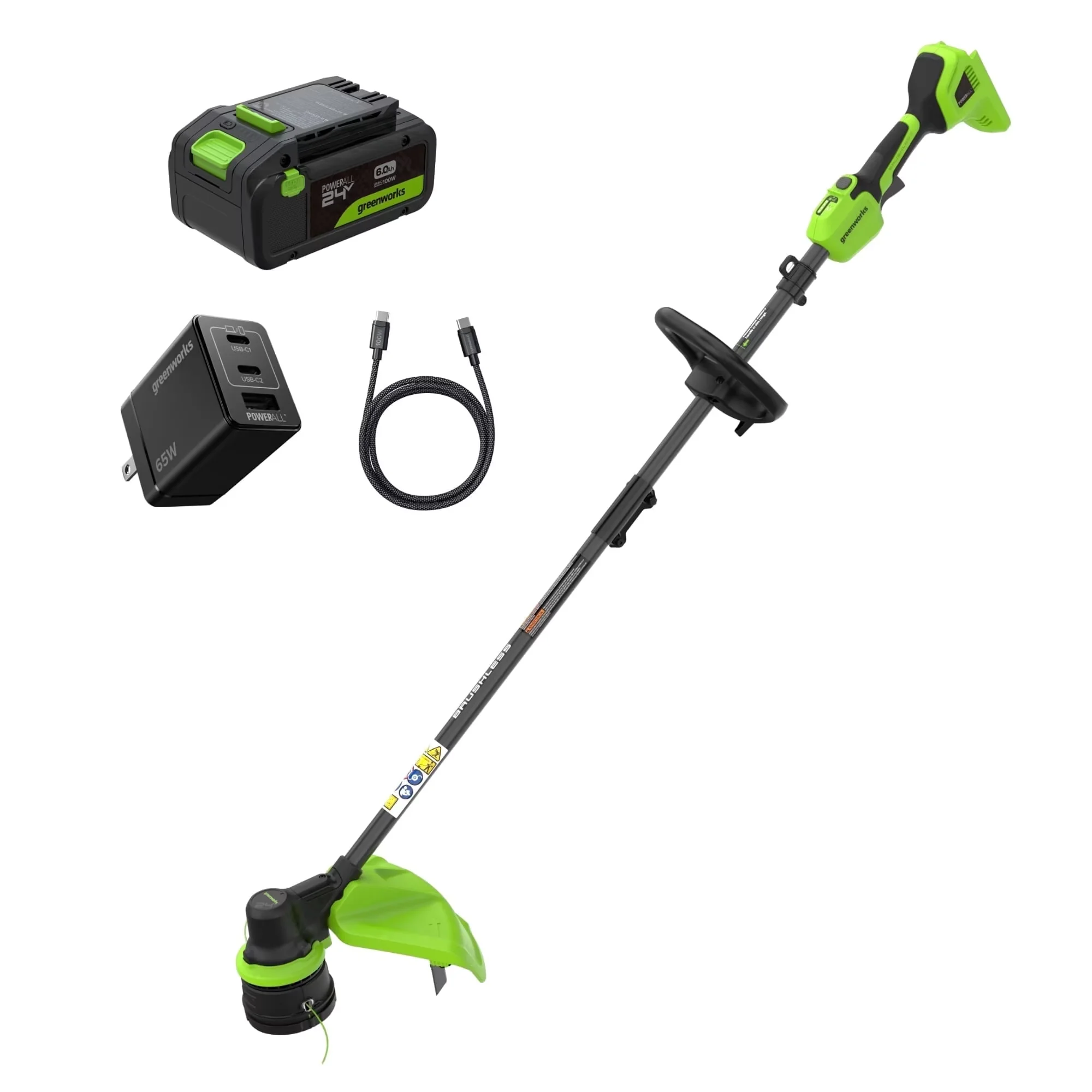 Classic String Trimmer with Battery, 65W, 24V - Standard Series Model 64C195