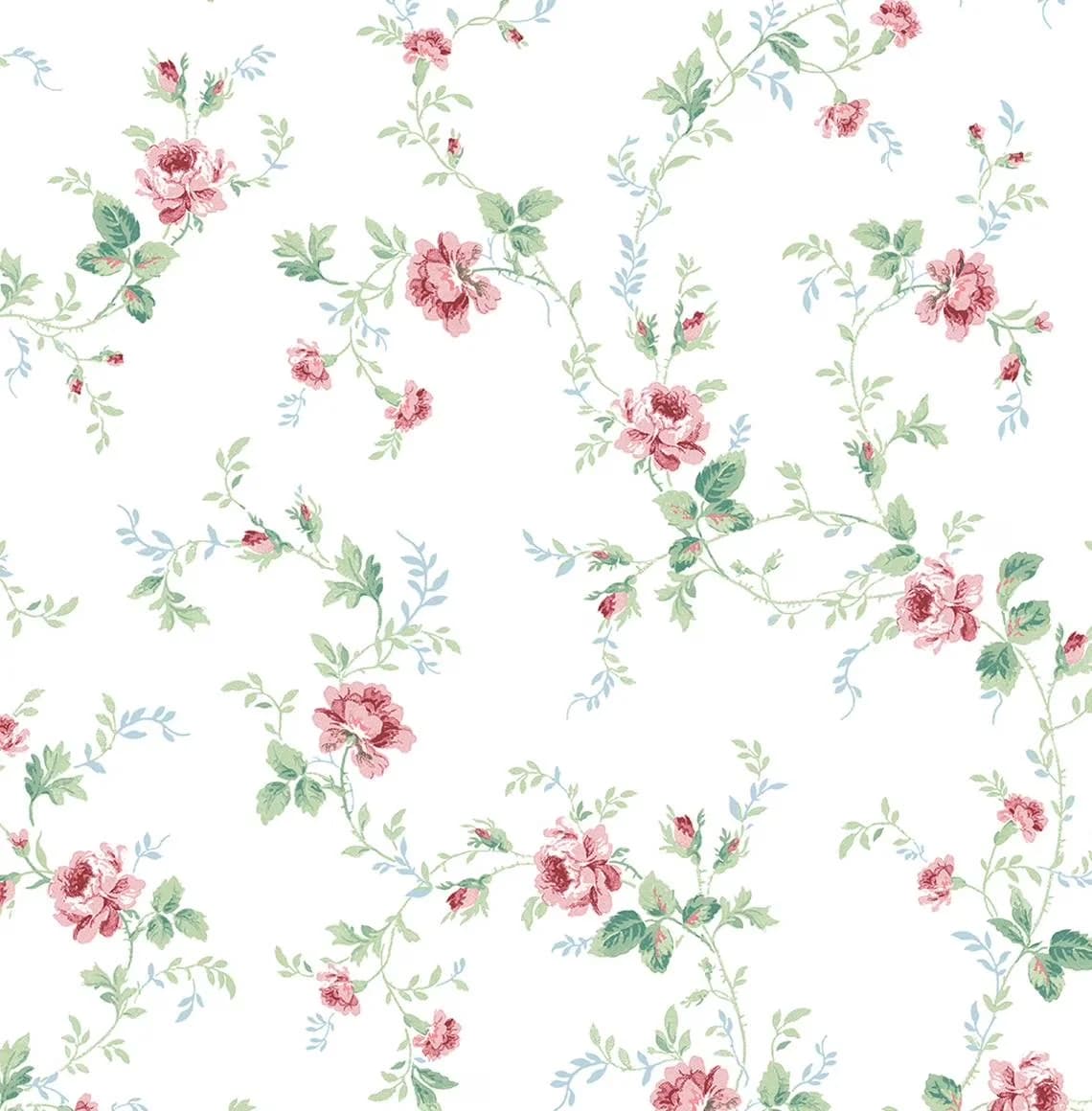 Sleek Wallpaper with Removable - Vinyl Pink Blush - Durable Build Model 2F80A7