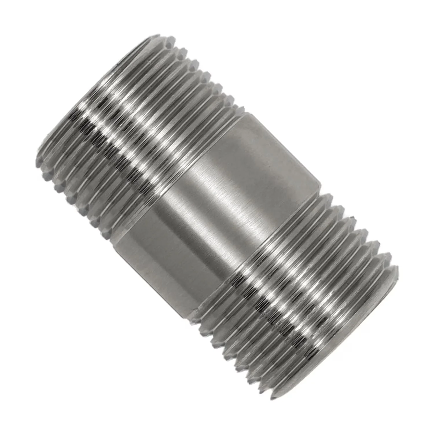 Quality Plumbing with Durable, 1-1/2" Long, Brushed Nickel Finish - Silver Brass Model 886EBF