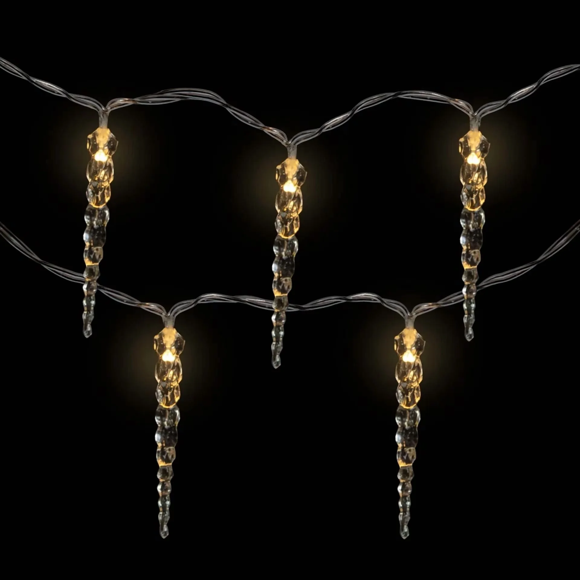 Led Lighting Efficient with LED, 4.5' Clear Wire, Warm White - Clear, White, Multicolor Model B04263