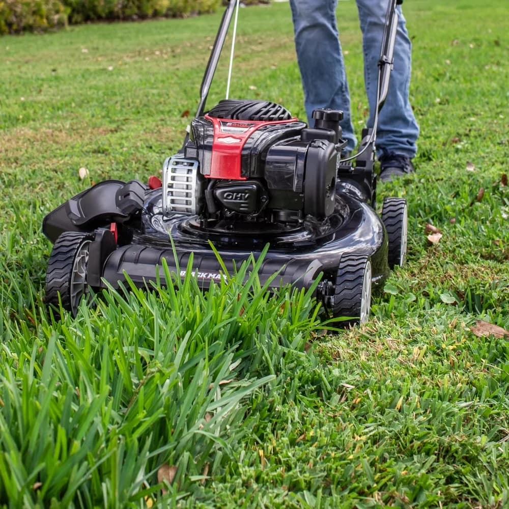 Efficient Push Mower with Adjustable Cutting Height, Mulching, Easy Prime n Pull starting system - Model 5D6CCB