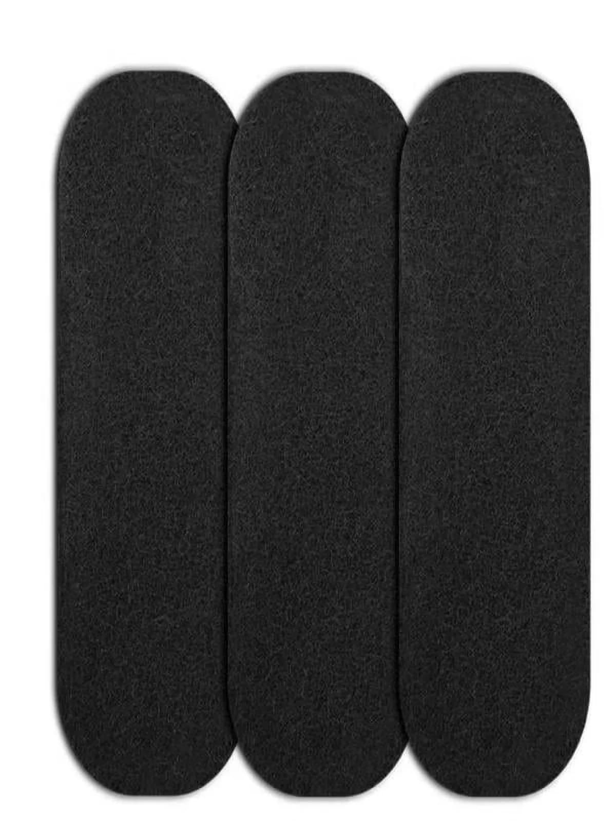 Reliable Air Purifier with Easy-Stick Universal Filter, Ceiling Fan Filters, 5-Pack Activated Coconut Carbon Pads - Black Model E9E4D7