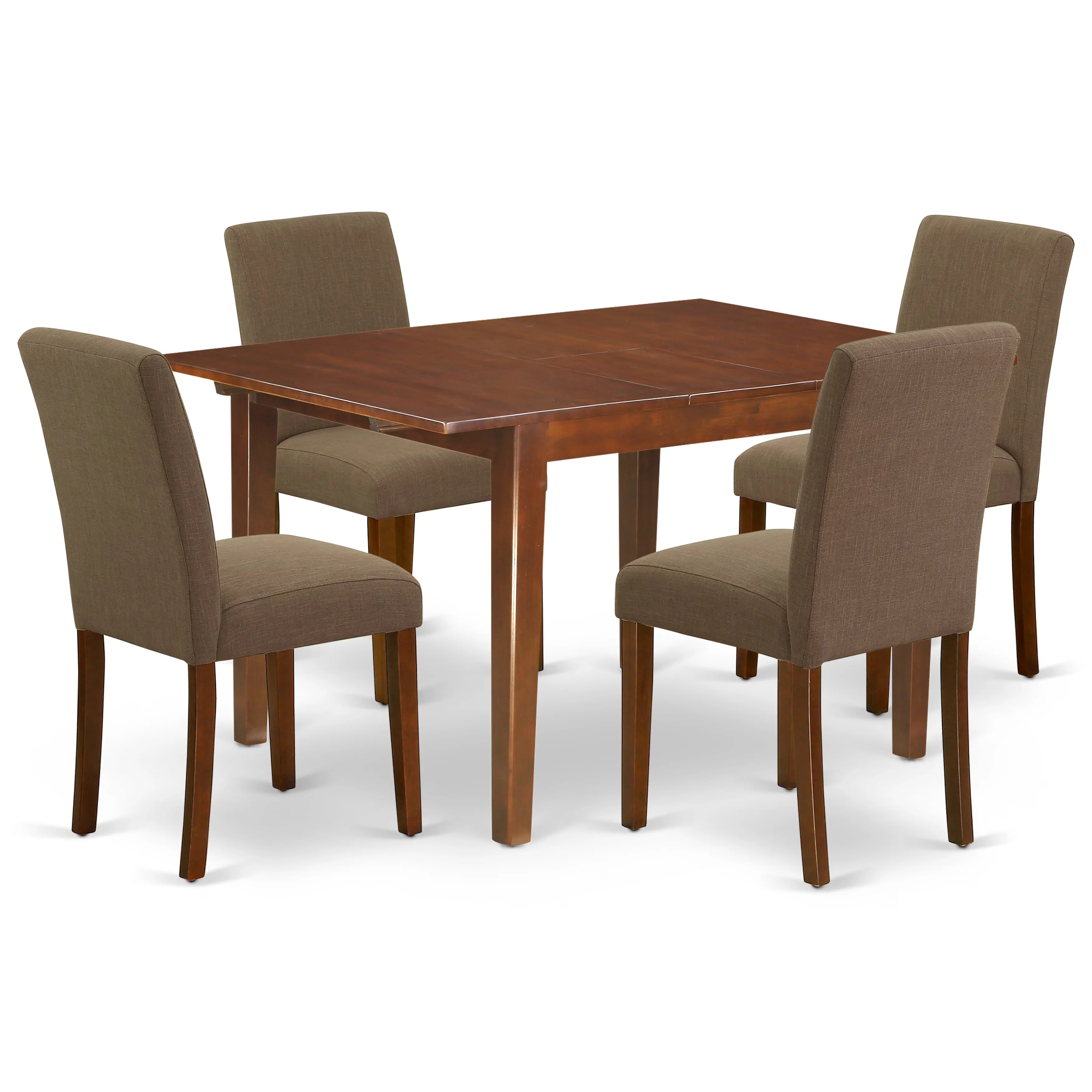 Modern Patio Dining Set with Traditional, Modern - Rubber Wood Brown 42/53 Model 1A5571