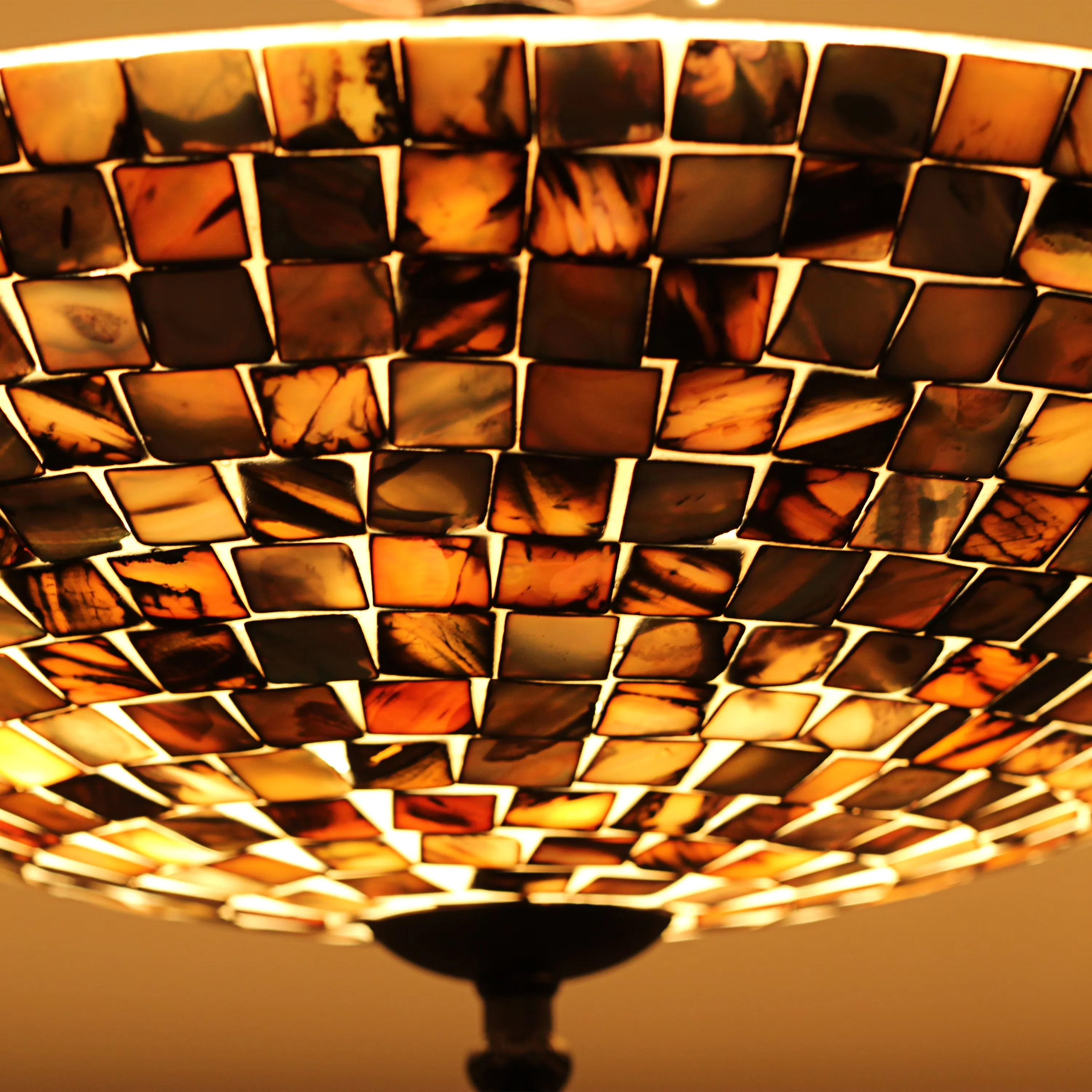 Versatile Ceiling Lights Fixture with Incandescent, Modern, Dimmable - White Seashell Model 555552